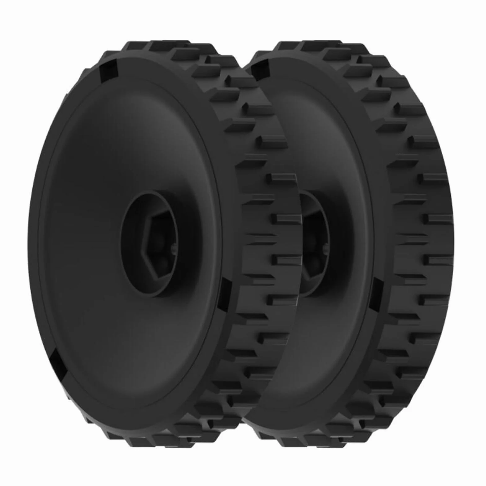Paquete de 2 ruedas delanteras de repuesto para cortacésped Husqvarna Automower 105 305 a 2016 y 308, para Gardena R38Li R40Li R45Li R50Li R70Li R80Li 574465104