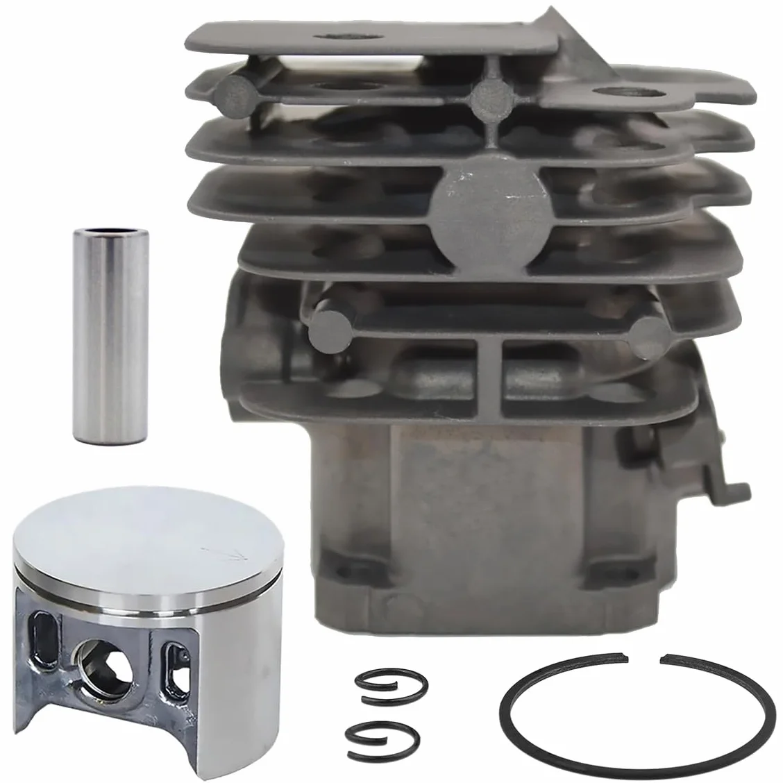 027132020 027132032 - Kit de pistón cilíndrico de 44 mm para motosierra Makita DCS-520 DCS-5200 DCS-5200i Dolmar 111 115 115i PS-52 027 132 032 032
