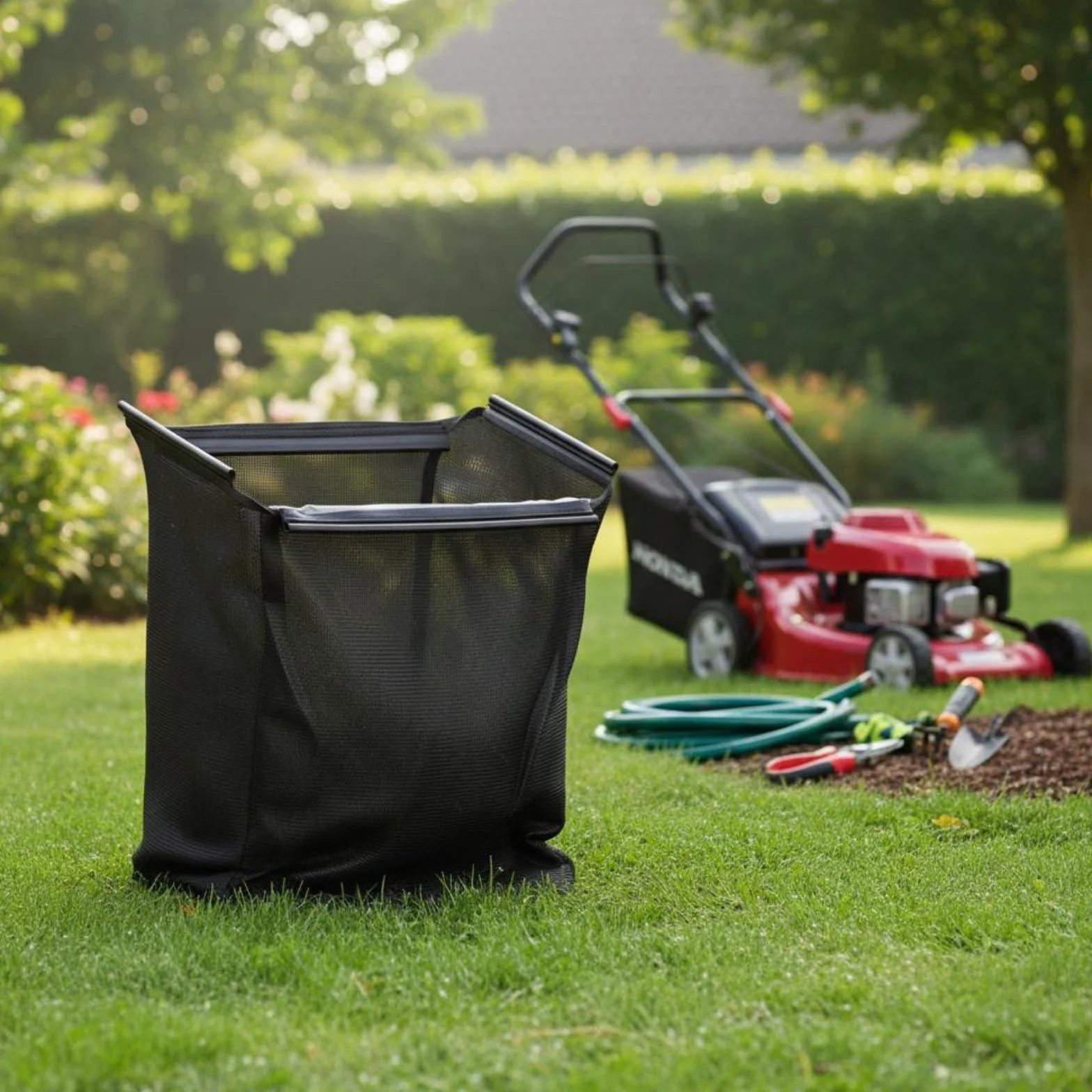 F Fityle Grass Catcher Bolsa de Césped para Cortacésped Repuesto de Bolsa Colector de Hierba Contenedor de Recortes Tela Oxford Resistente y Costuras