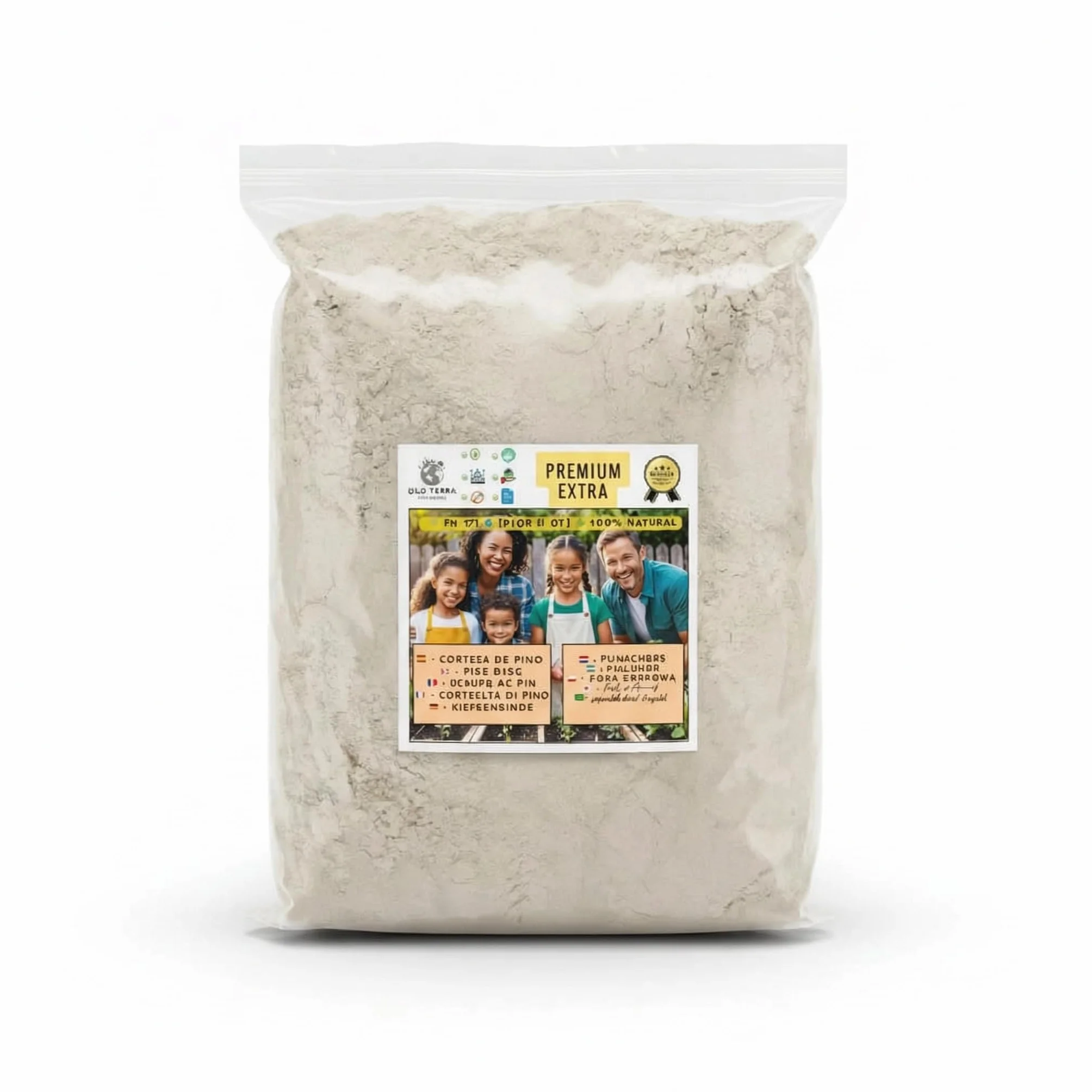 Tierra de Diatomeas Insecticida Eco para Pulgas, Hormigas y Garrapatas 0,5 kg