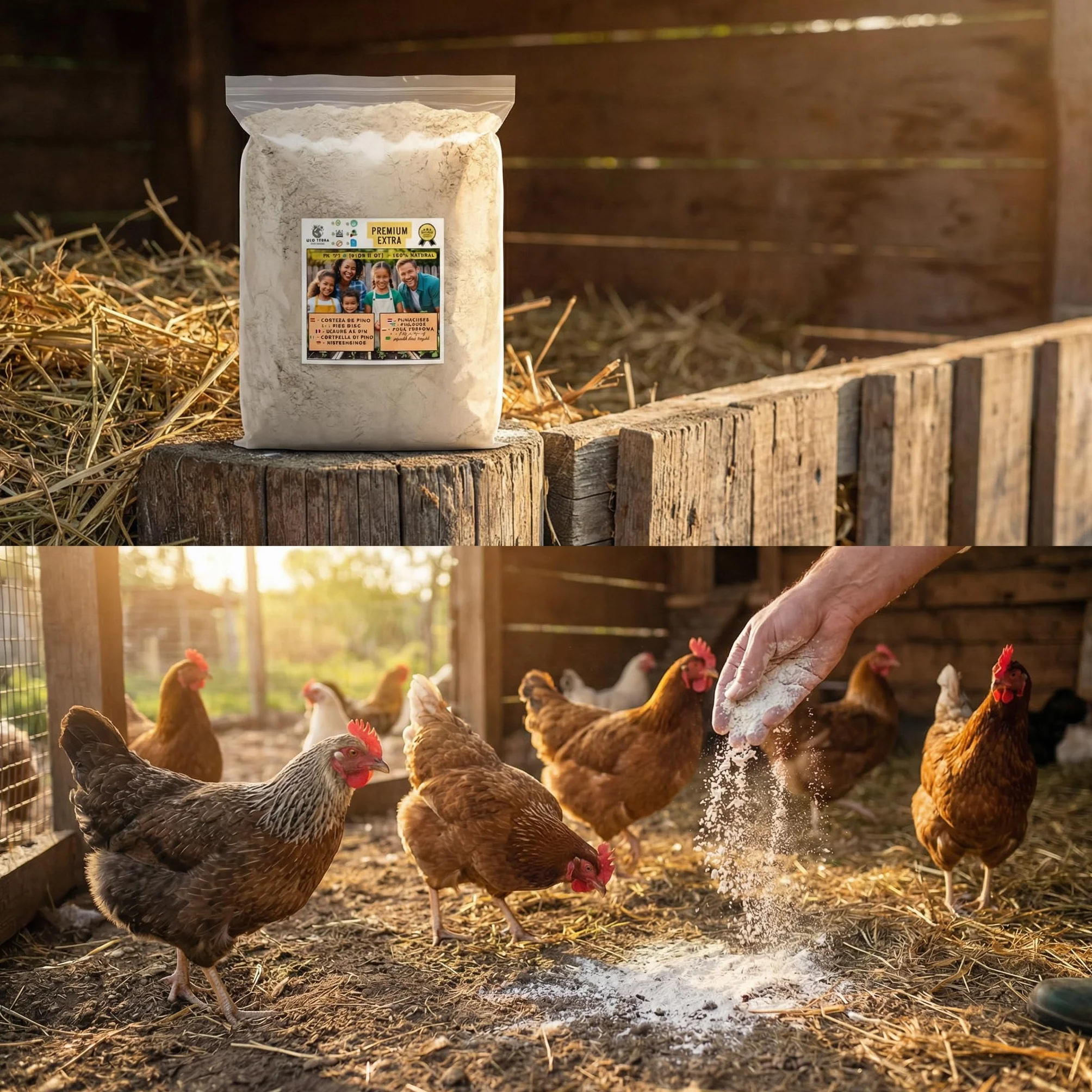 Tierra de Diatomeas Insecticida Eco para Pulgas, Hormigas y Garrapatas 0,5 kg