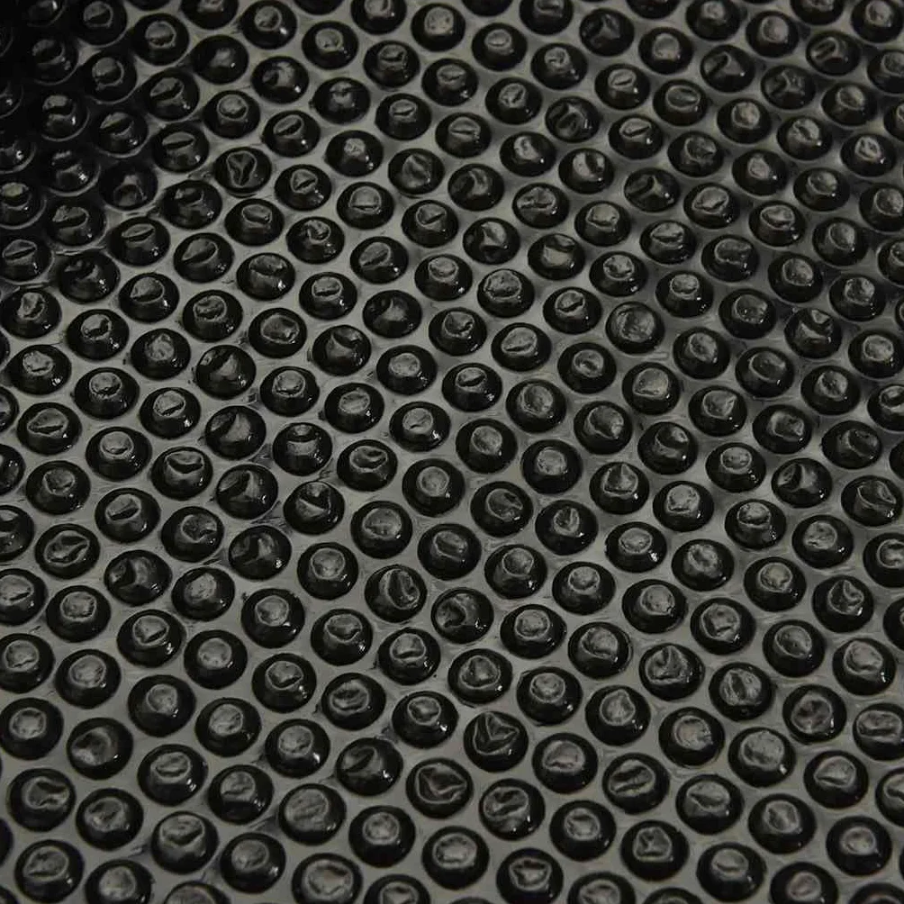 vidaXL Película Negra Rectangular de Polietileno Flotante de Piscina 10x5 m