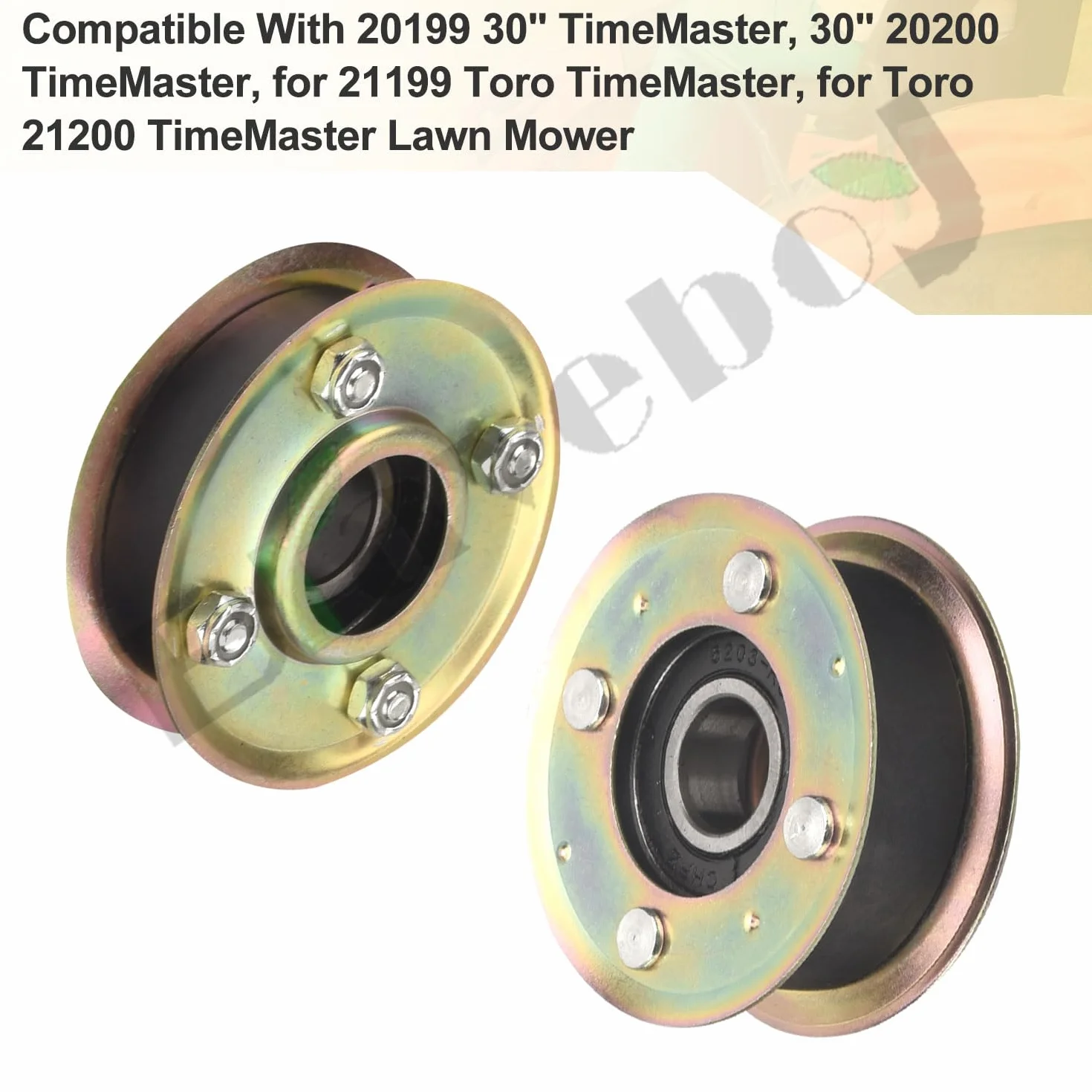 131-4529 125-2532 Kit de polea, para cortacésped Toro Timemaster Turfmaster de 30 pulgadas, reemplaza 131-4509, 131-4506, 125-2532, 121-5763, 126-0316 compatible con 20199, 20199, 20199, 20199, 20199,