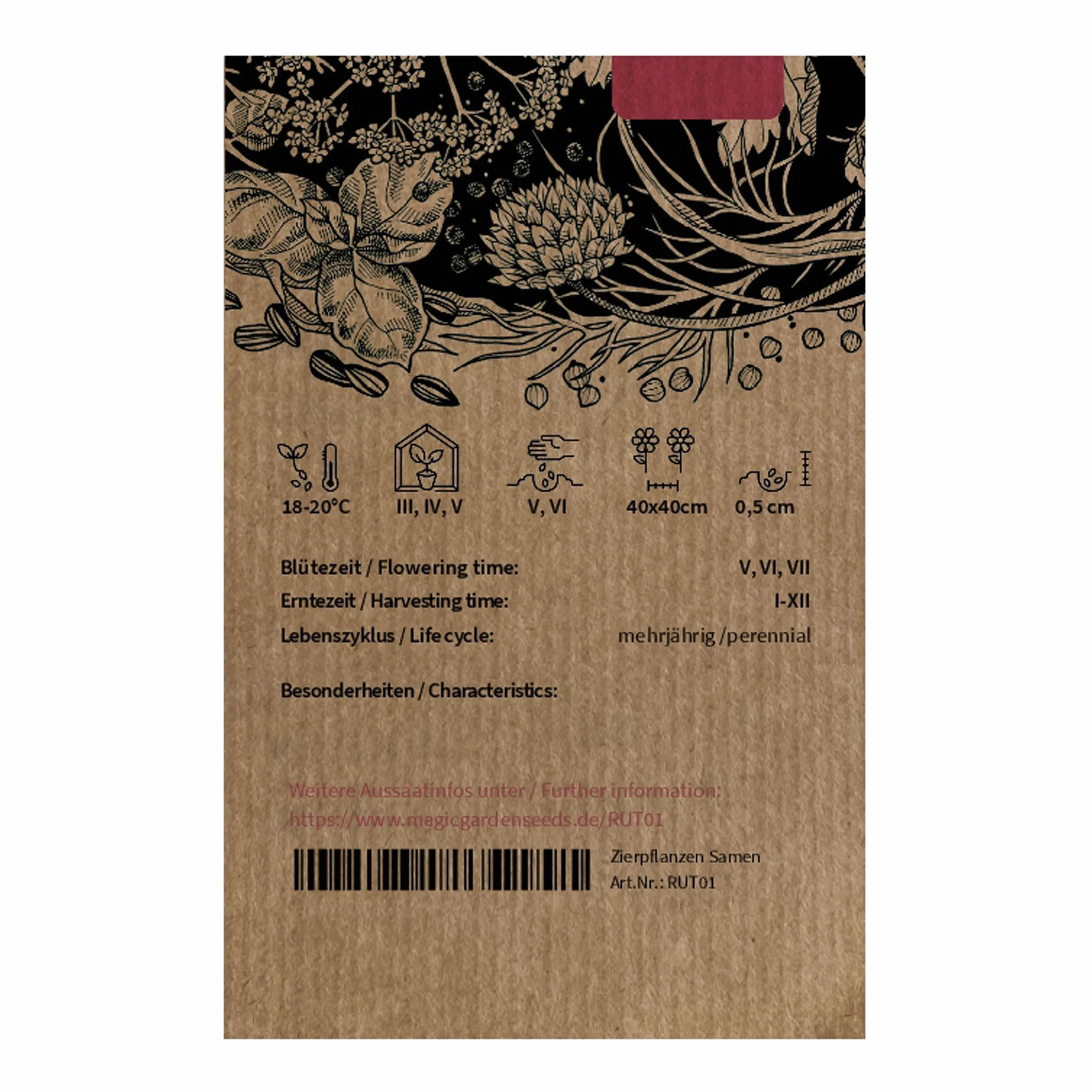 Ruda (Ruta graveolens) - 200 semillas