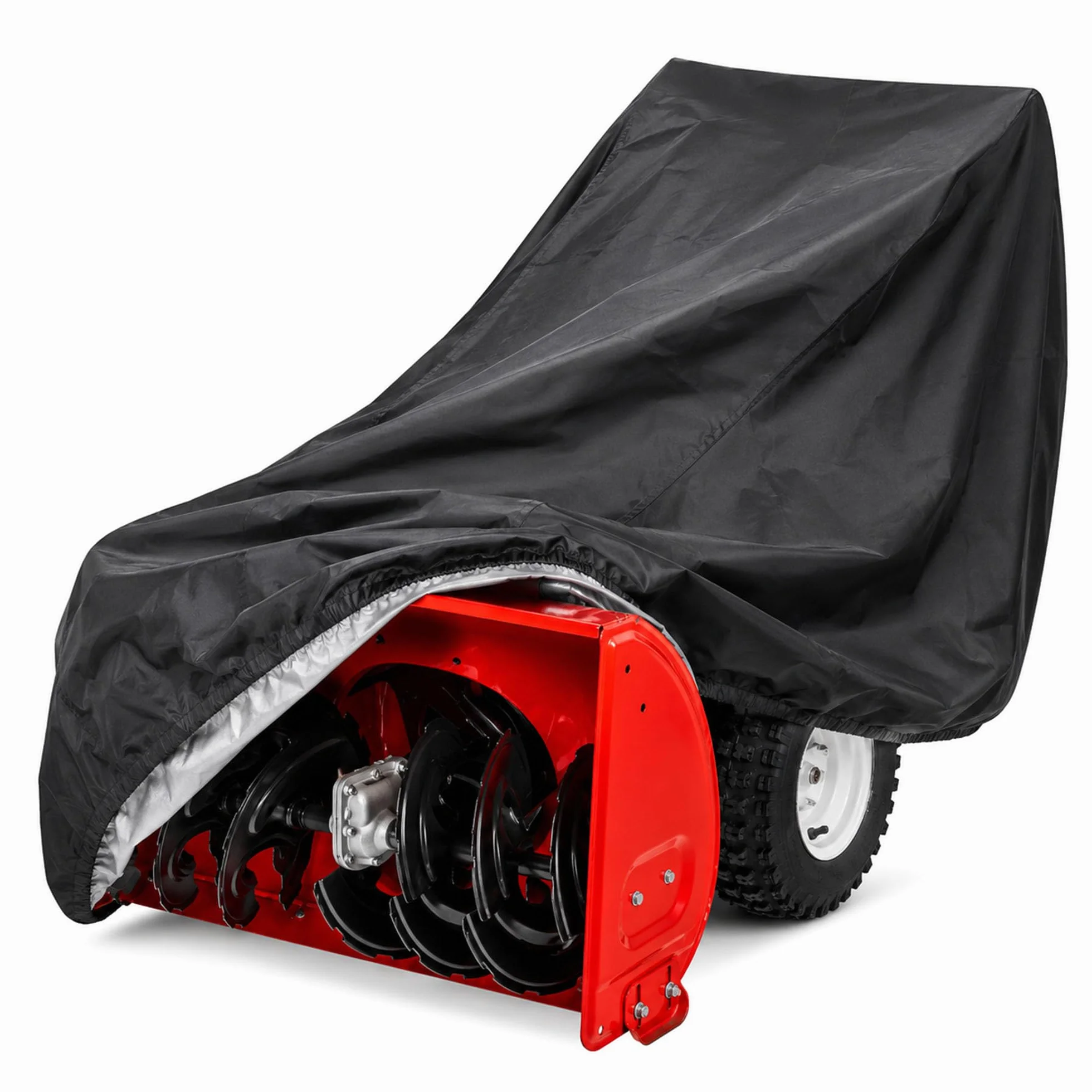 Funda Quitanieves para Honda HSS1380 420D Impermeable Cubierta Protectora con Revestimiento Plateado Resistente a Rayos UV Climáticas