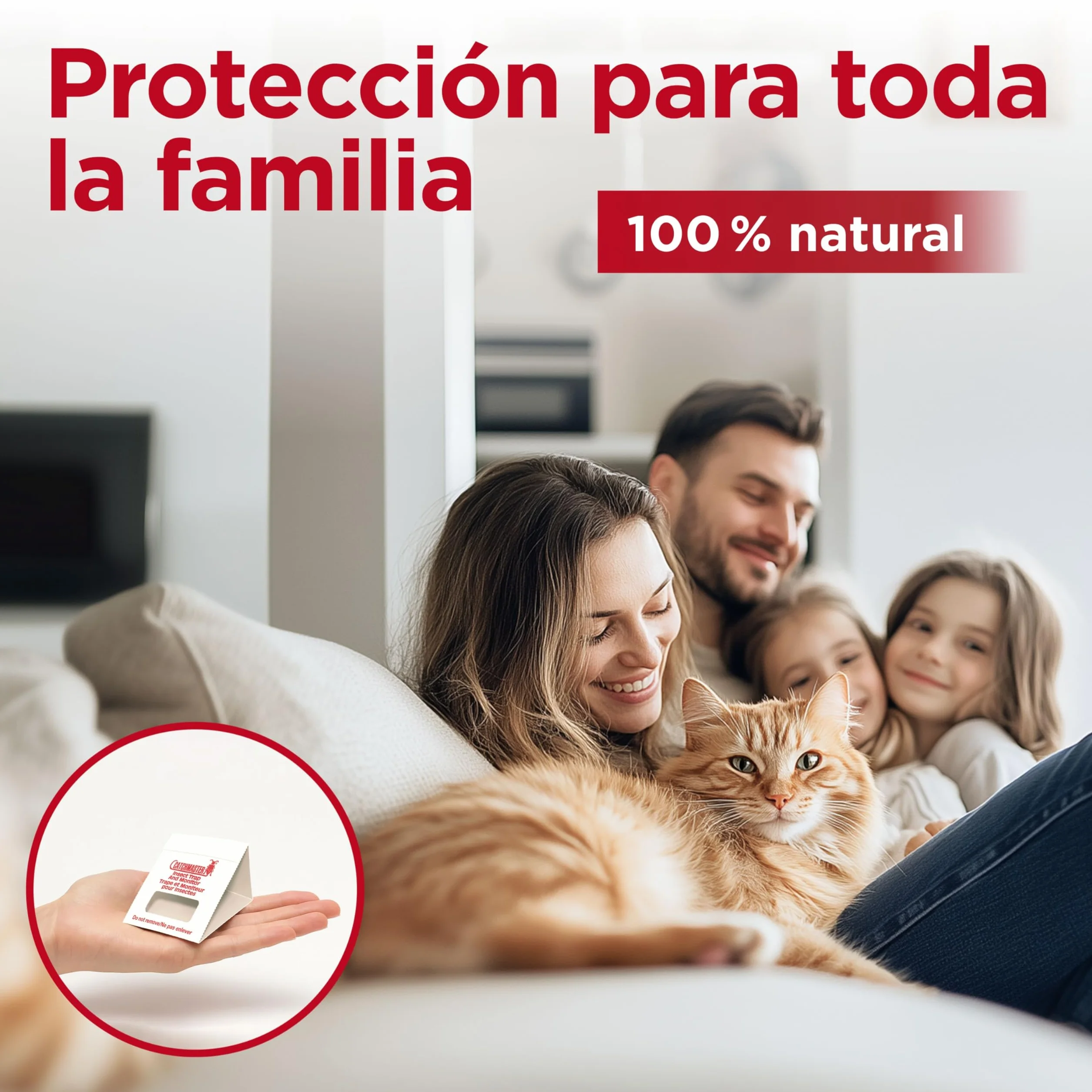 Catchmaster 100i Trampas para Cucarachas 30 Piezas Adhesivas Sin Veneno