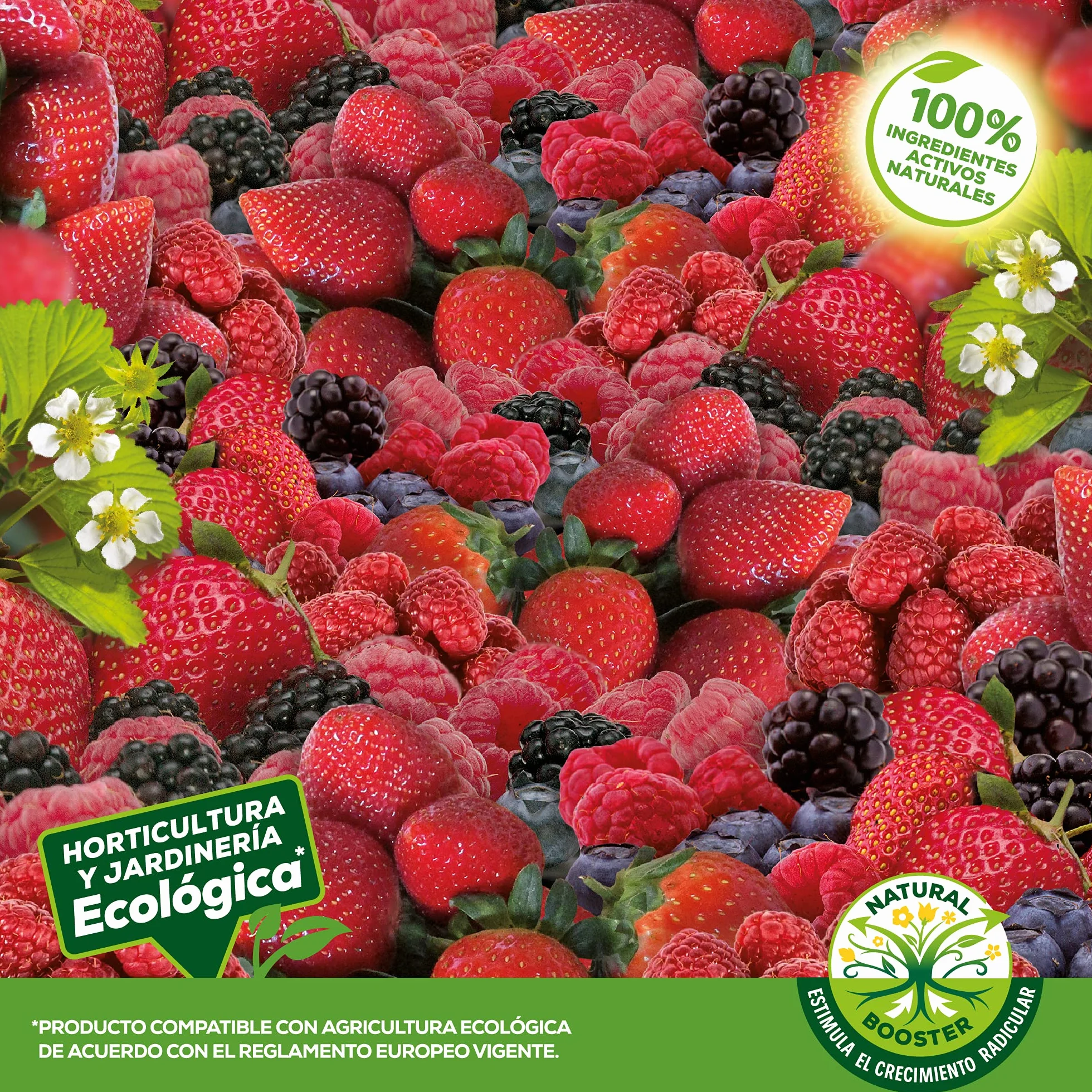 Solabiol Fertilizante para frutos rojos 100% orgánico con estimulador radicular