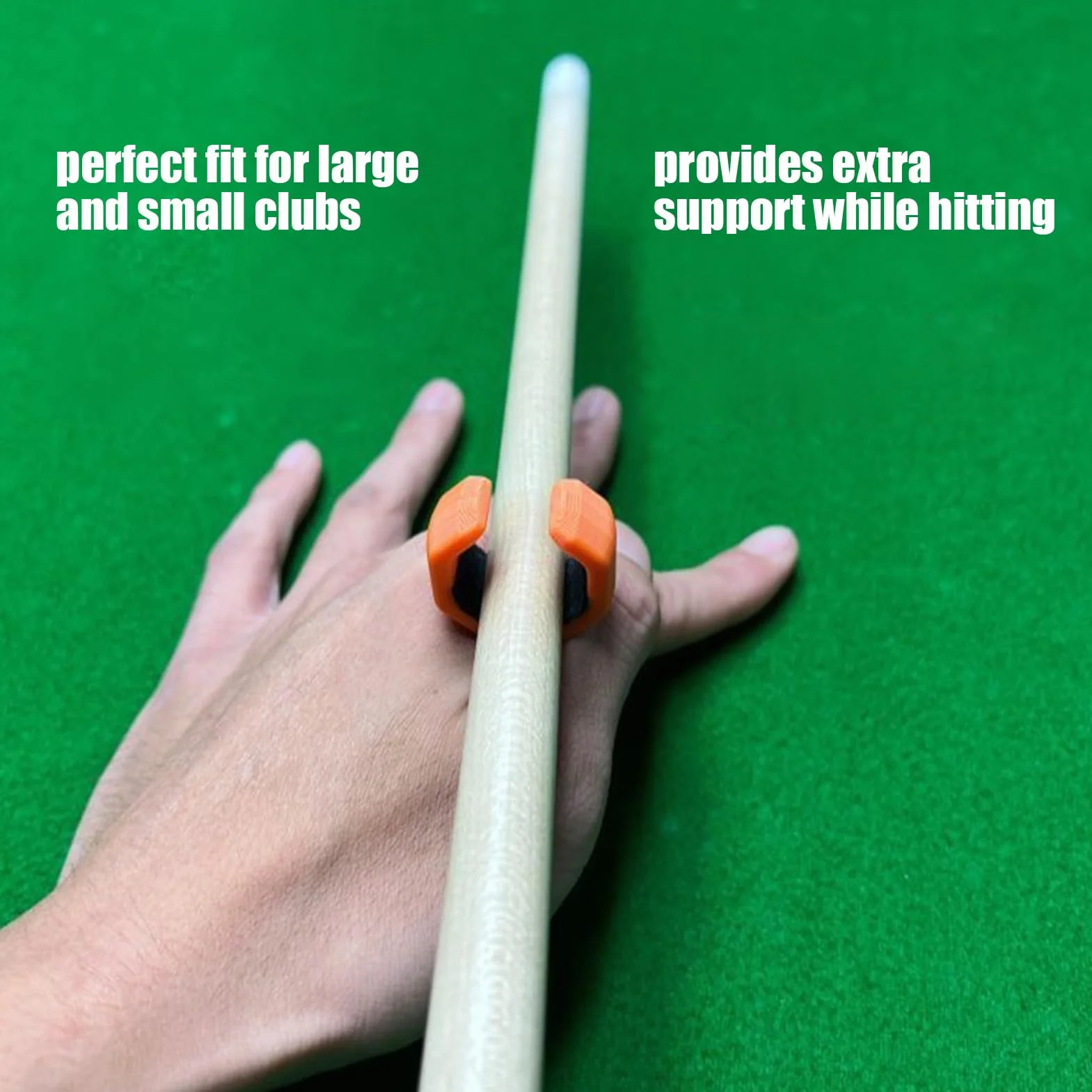 Billiard Cue Hand Rest Ergonomic Pool Bridge Tool Universal for Large Small Tips Home Sports Training Competition