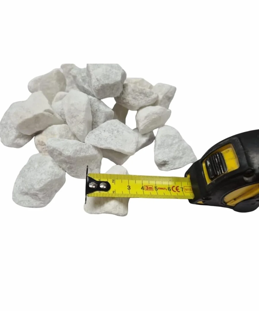 Piedra Blanca Decorativa 20-30 mm 5 kg para Jardín Macetas