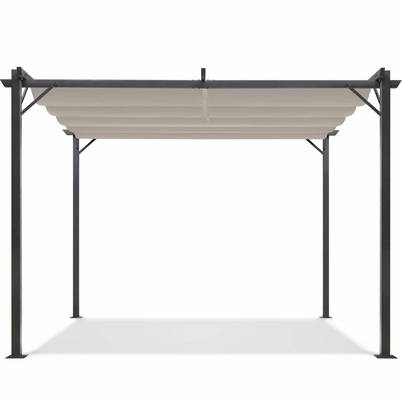 Pergola tejado retráctil Topo 3 x 4 M cenador 4 patas