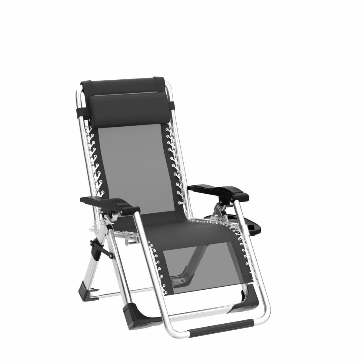Sillas de Gravedad Cero Sillas extragrandes para Personas de Trabajo Pesado, sillones reclinables de Patio Extra Anchos Tumbona para Tomar el Sol en la Playa, Soporte 440 lbs.