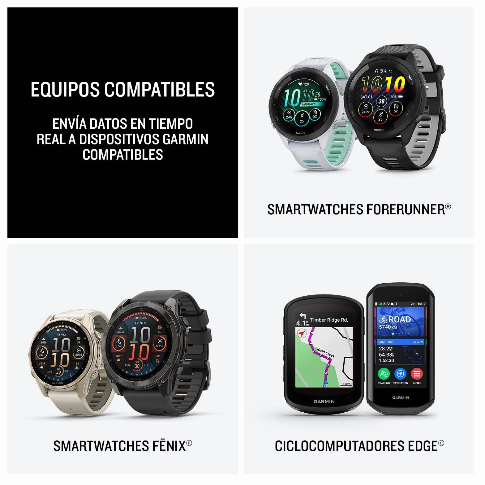 Garmin HRM-200 Monitor de Frecuencia Cardíaca Resistente al Agua Correa Lavable Ajustable Talla M-XL