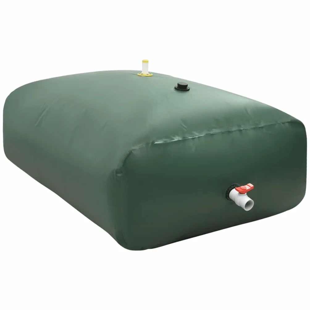 vidaXL Depósito de Agua Plegable 5000 l Con Grifo, Tanque para Jardín