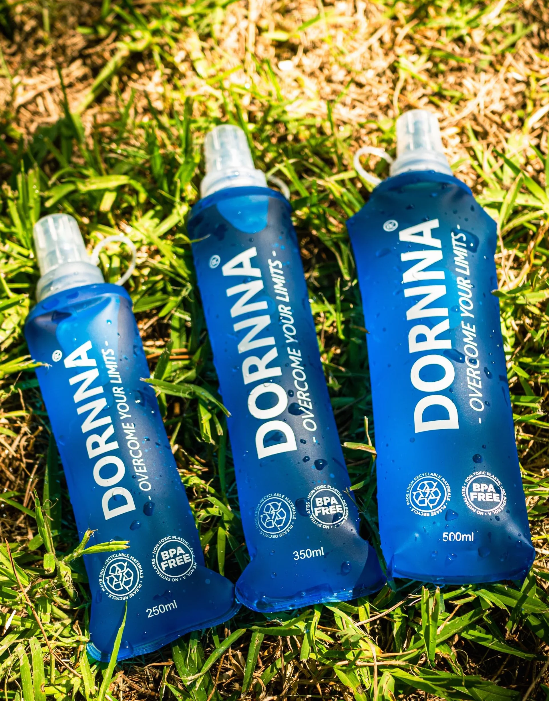 Soft Flask 500ml 2-Pack BPA Free Botella de Hidratación para Running