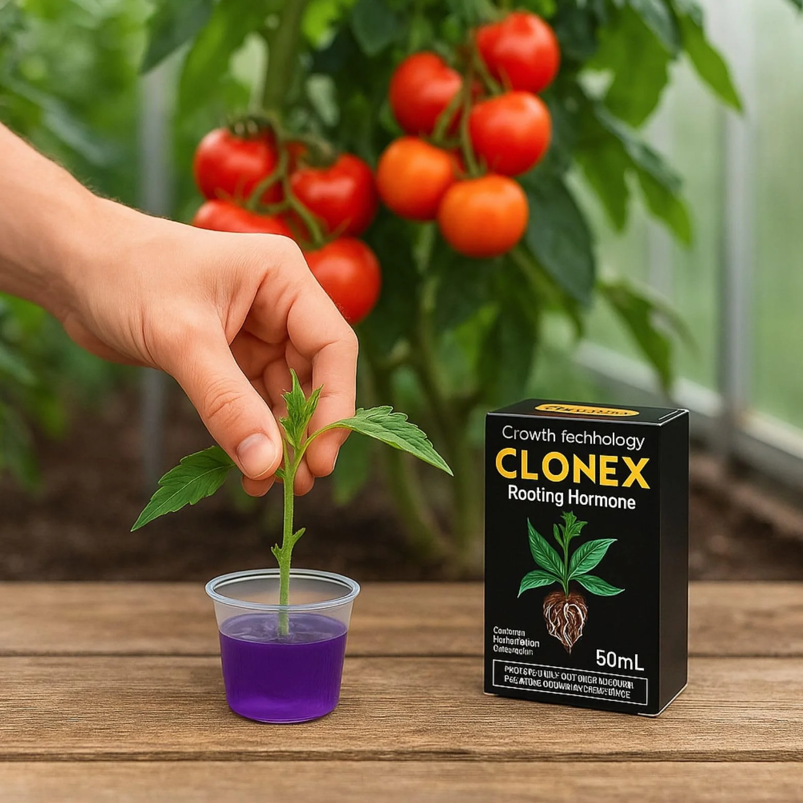 Clonex Root Gel 50 ml Hormona de Enraizamiento para Esquejes