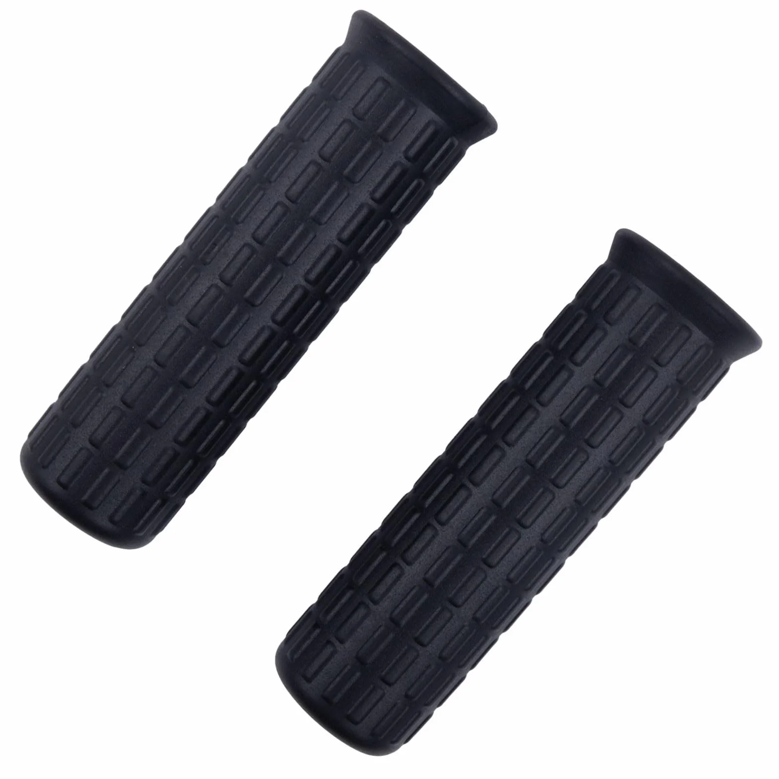 Manijas de goma de repuesto para carretilla 122 x 32 mm antideslizantes