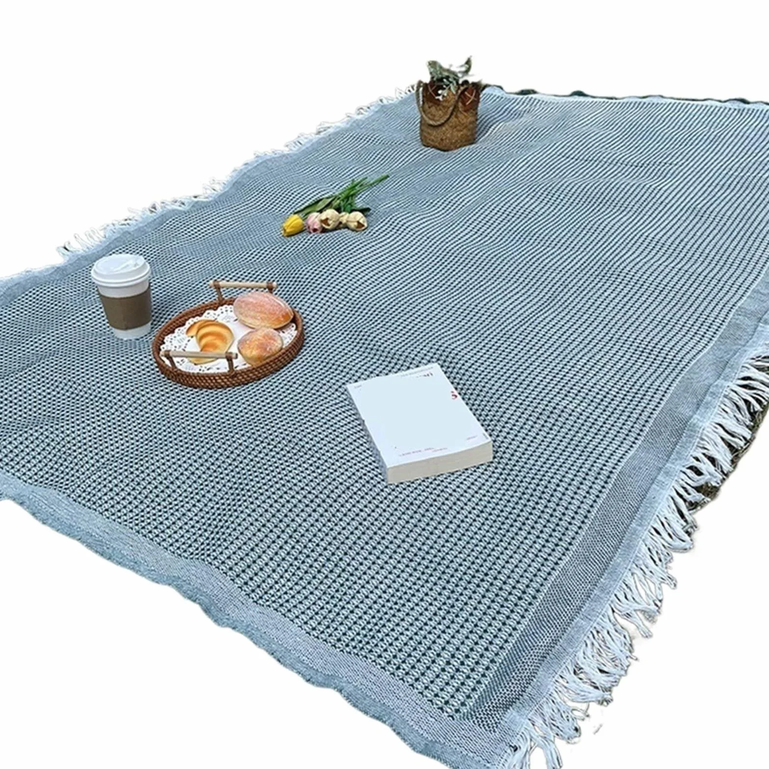 Manta Picnic Estera de Picnic for Exteriores, Manta de Playa portátil, Estera Plegable for Acampar, Tela Gruesa Impermeable for césped, Camping y Senderismo para Pícnic(Green,90x150cm)