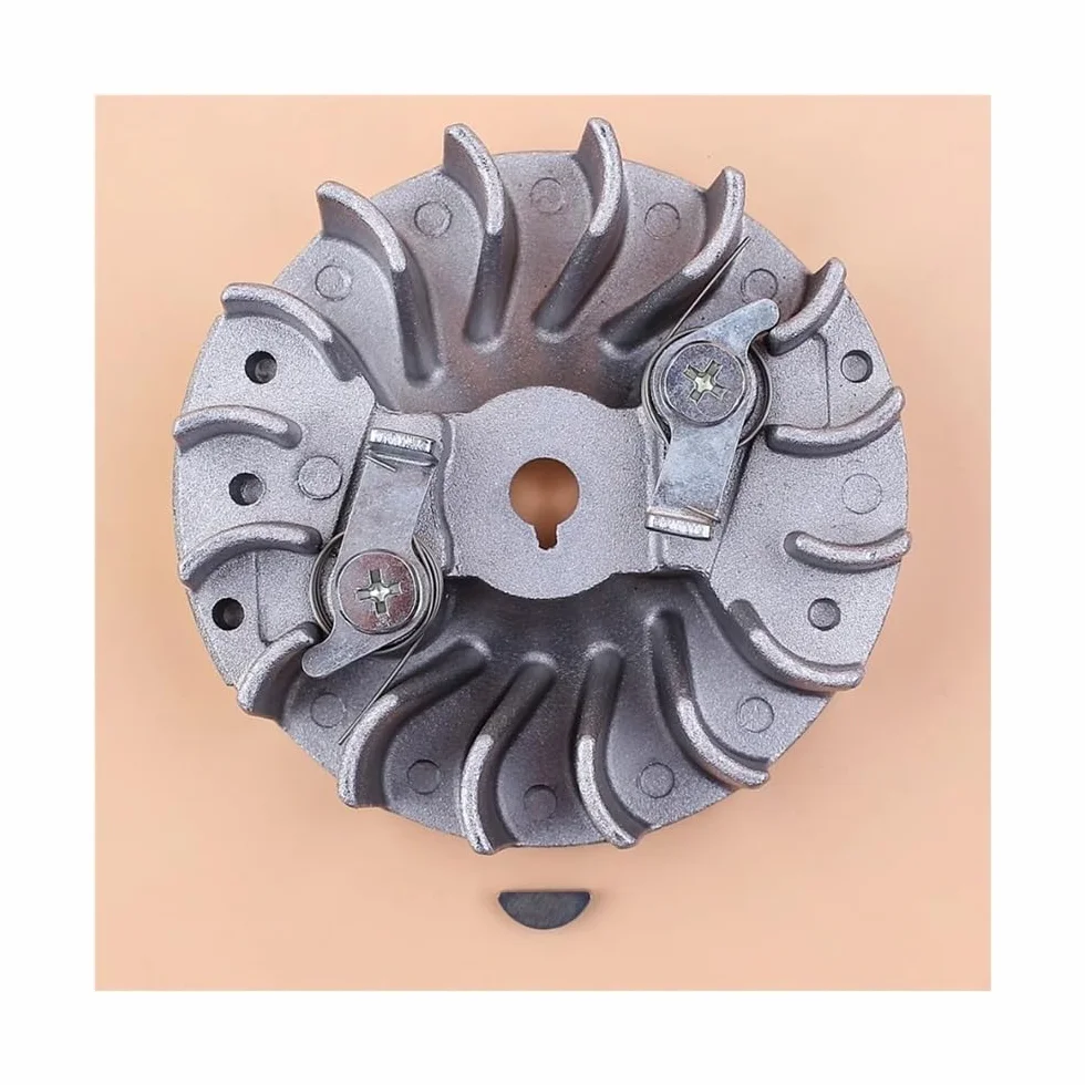 Trinquetes de Arranque del Volante con Llave Woodruff for Motosierra Easy Start 142 142E 137 137E Piezas de Repuesto 530059637 Piezas de Repuesto