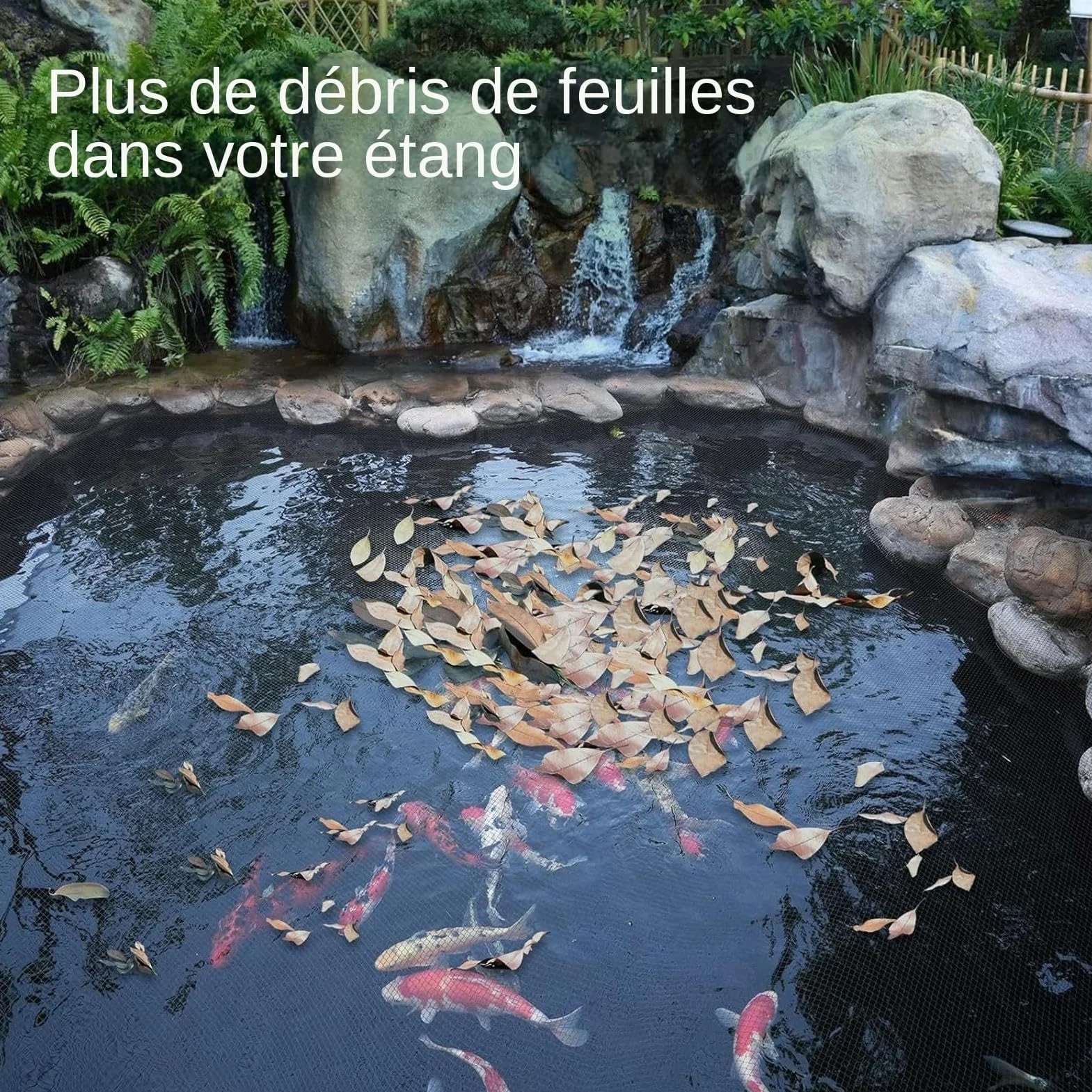 Red de protección de jardín, 4 x 10 m, red de barrera para pájaros para árboles frutales, huertos y estanques, malla antipájaros duradera para espacios al aire libre y recintos de aves de corral