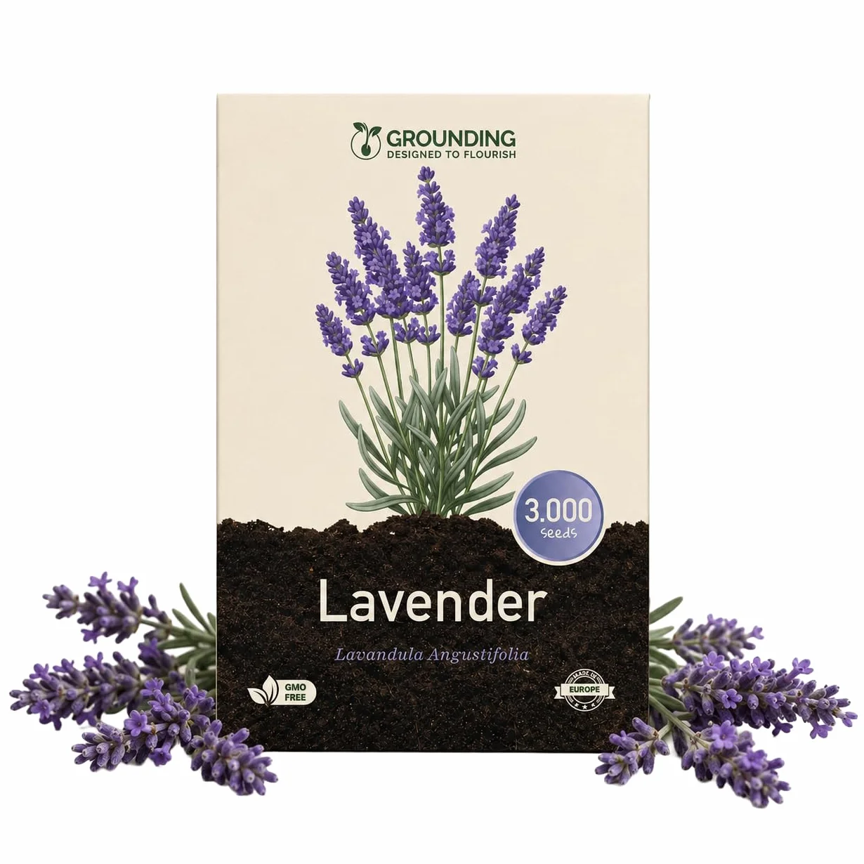 Semillas de Lavanda Lavandula angustifolia 3000 semillas Aroma intenso flores violetas para jardín y macetas Calidad Europea