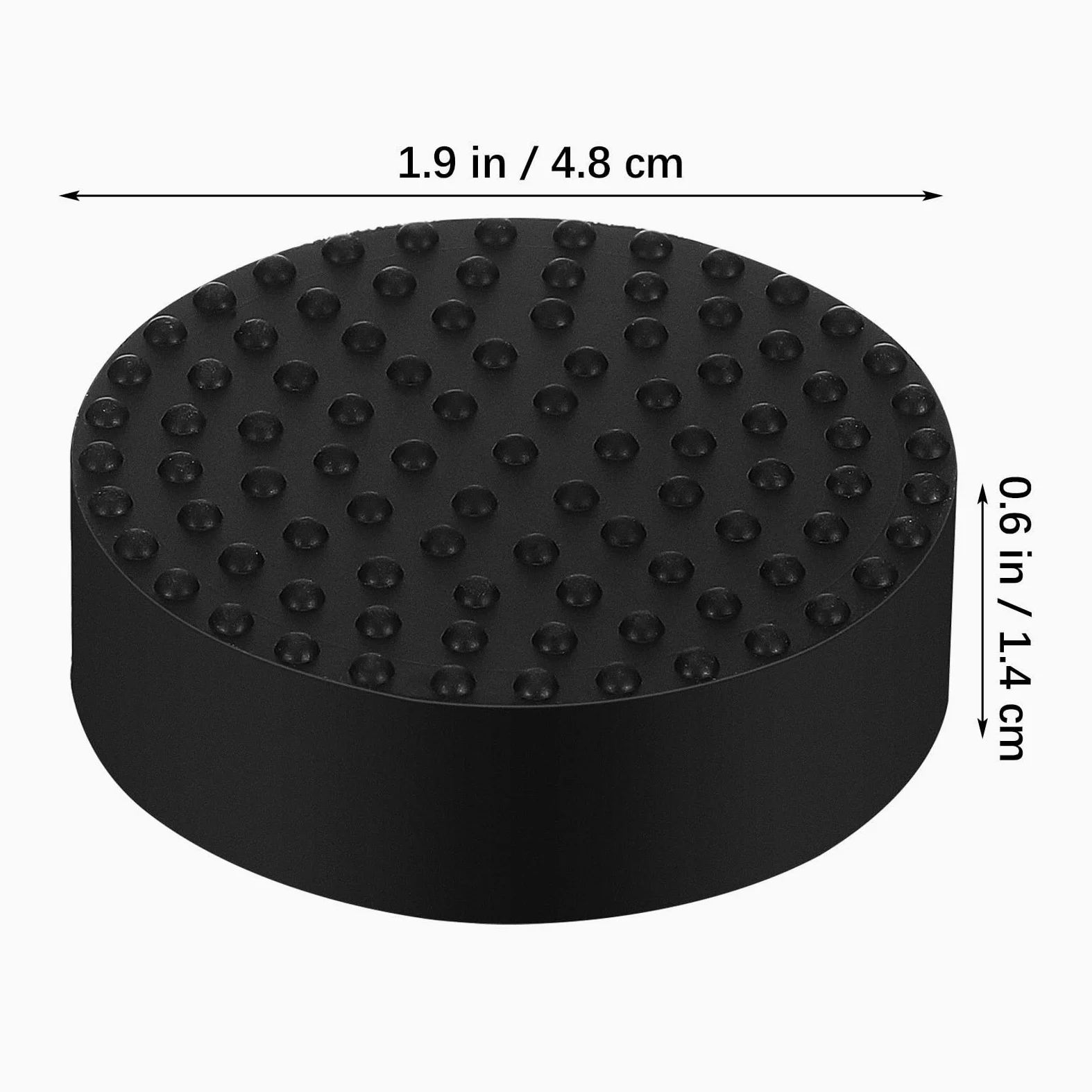 iplusmile 20 Piezas de Patas para Macetas de Goma Redondas, Soporte Elevador para Macetas Buena Capacidad de Carga, Ideales para Jardín E Interior