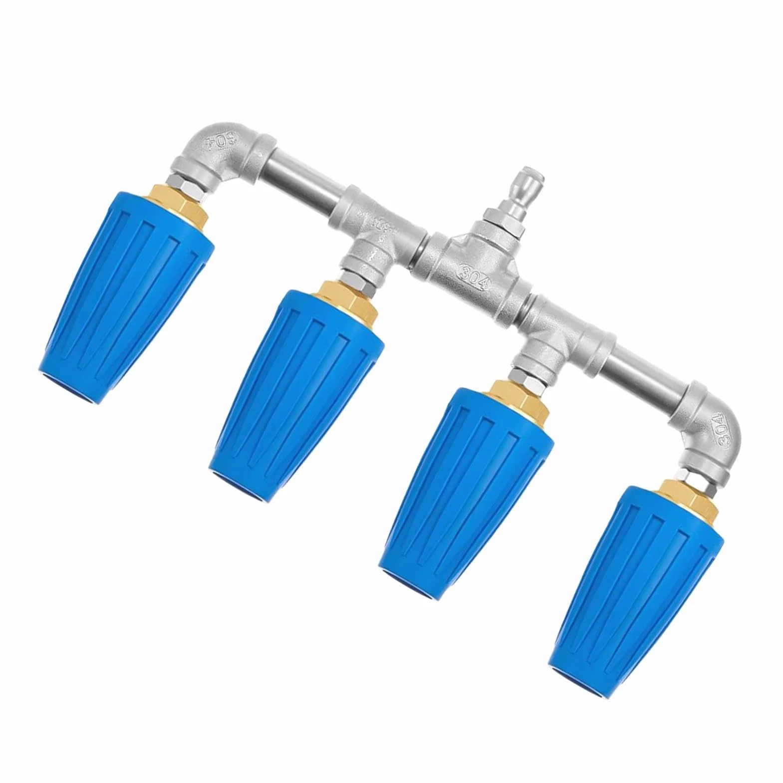 Boquilla Giratoria para Hidrolimpiadora Pulverizador de Agua Ergonómico | Manguera Alta Presión Boquilla Para LavadoCoches, Riego, Jardinería, Limpieza Patios,