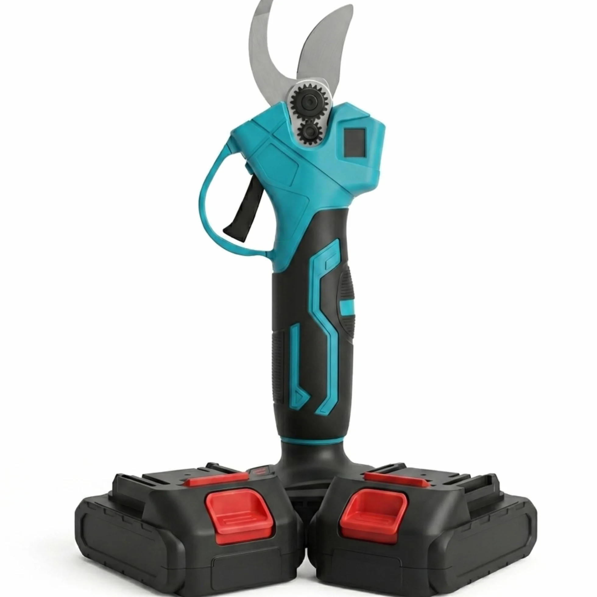 Tijeras de Podar Eléctricas 21V Inalámbricas Brushless Batería Recargable | Corta ramas gruesas sin esfuerzo: 21V Motor Brushless + 2 Baterías recargables incluidas