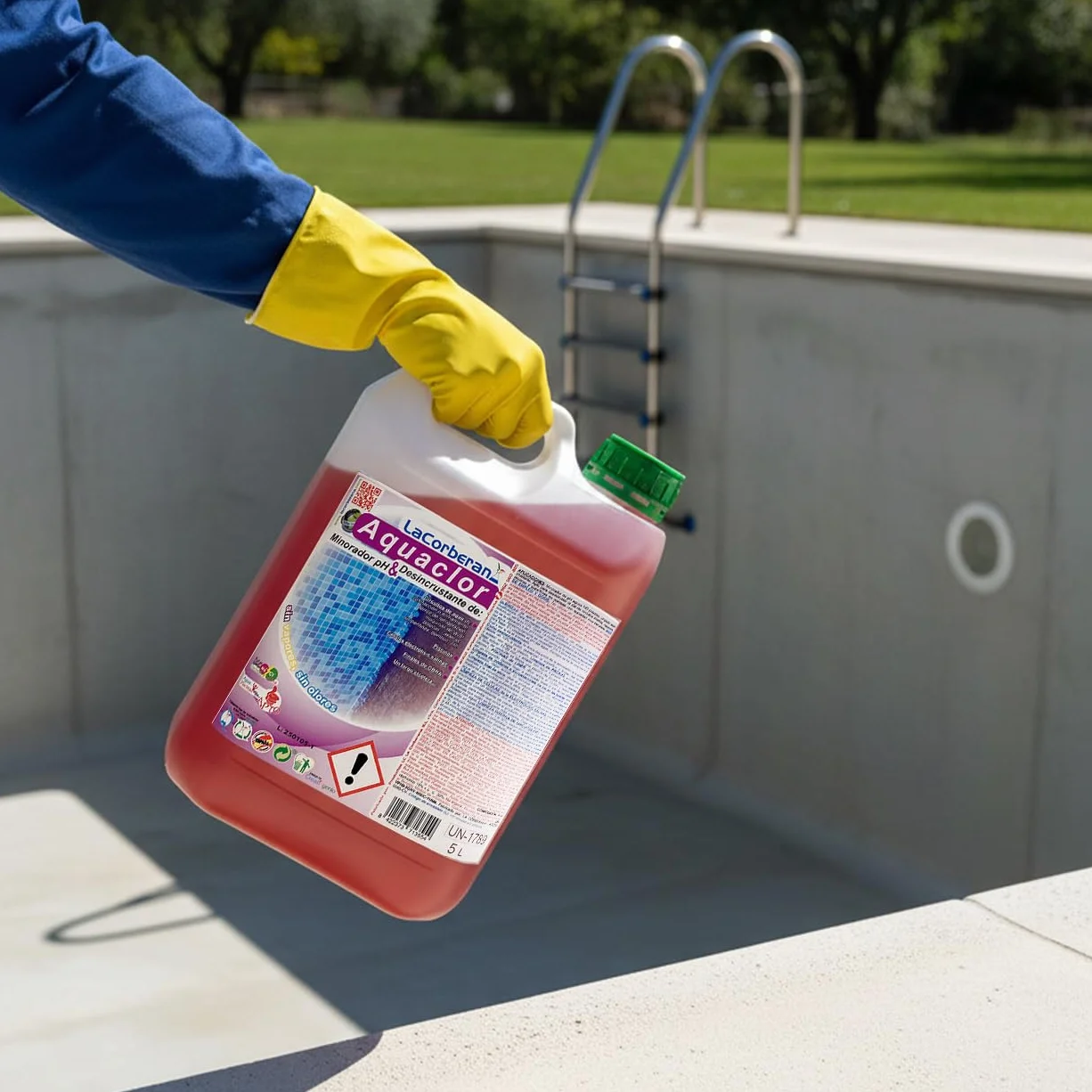 Limpiador Desincrustante de Piscinas 5L – Antical, Elimina Cal y Suciedad