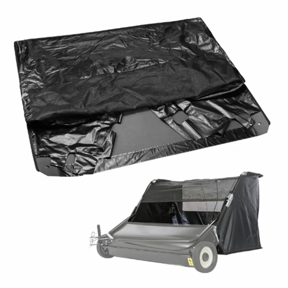 42904 Bolsa de repuesto para barredoras de césped Agri-Fab 45-0456, 45-0492, capacidad de 25 pies cúbicos, plástico PE resistente al desgarro, colector de desechos a prueba de humedad,