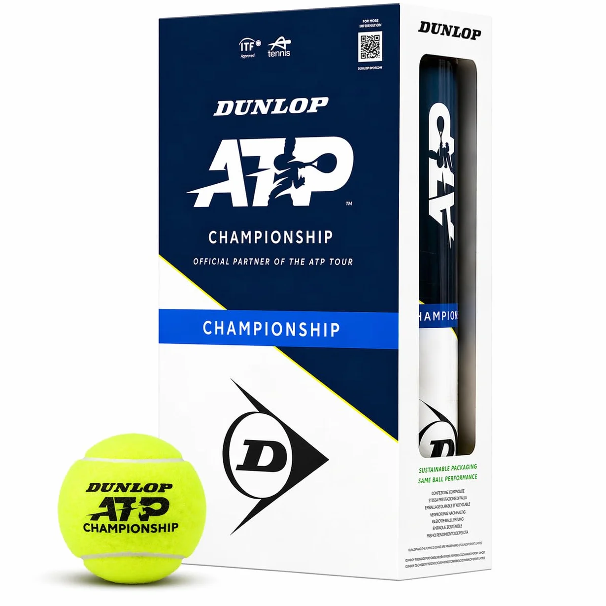 DUNLOP Campeonato ATP Pelotas de Tenis