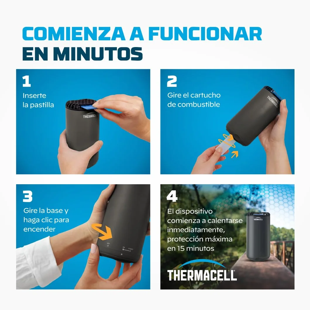 Thermacell Recambio Antimosquitos 20 m² 48 Horas
