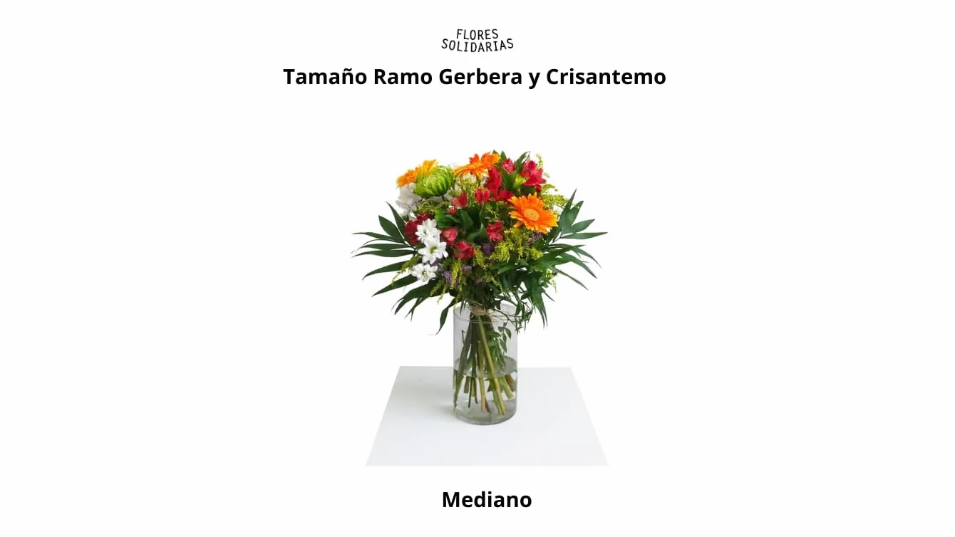 Ramo de Flores Naturales Mixto Fresco para Regalo San Valentín