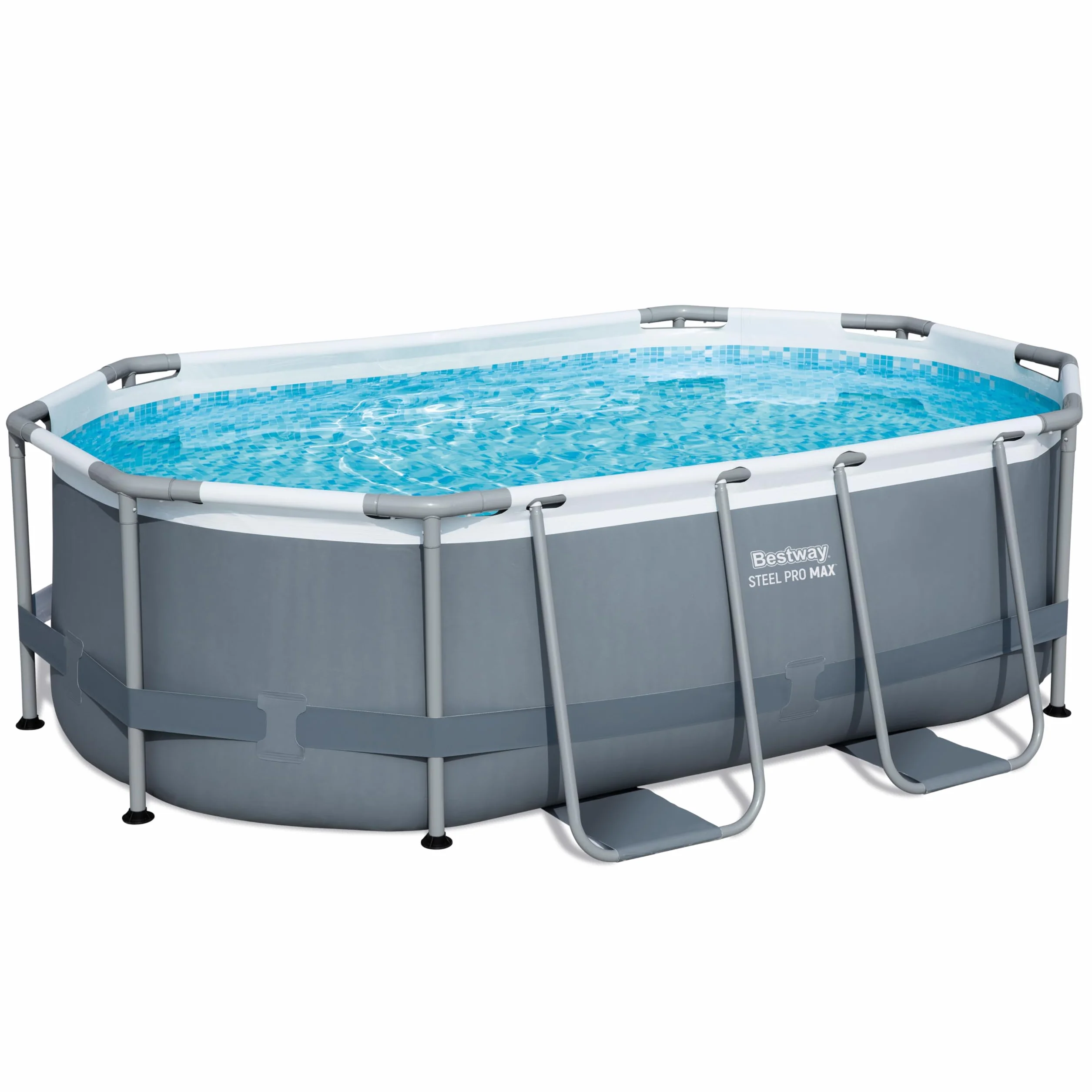 Bestway Juego de Piscina Ovalada 10' x 6'7" x 33" 3.05m x 2m x 84cm