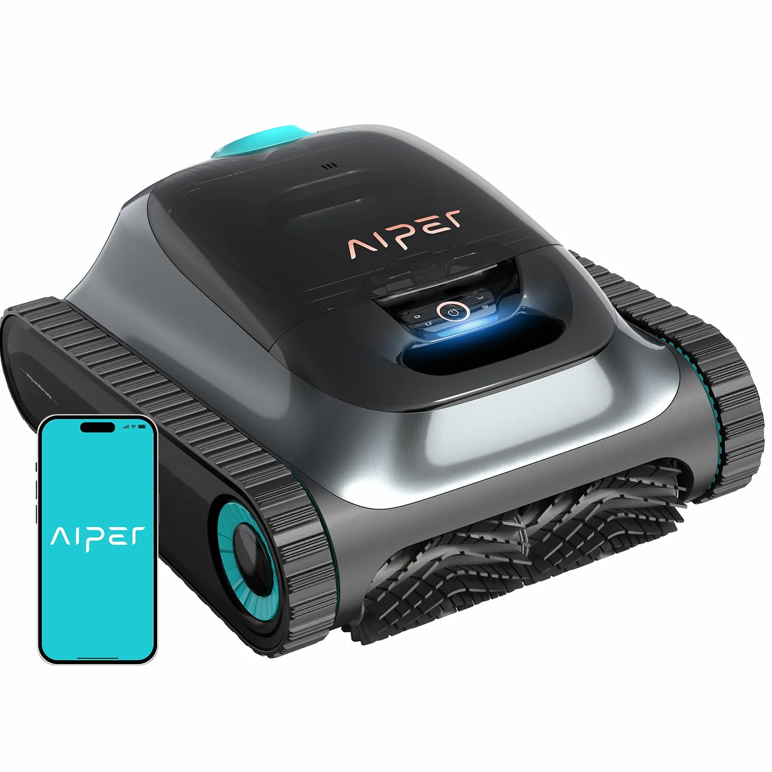 Aiper Scuba S1 Robot Piscina, 270 Min Autonomía, Limpieza Fondo/Paredes/Línea Agua, Navegación Inteligente 11 Sensores, Control App