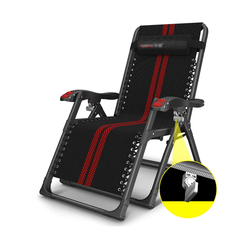 N / A Silla Gravedad Cero Tumbona Plegable Reclinable, Tumbona de Jardín de Gravedad Cero Tumbona con Reposabrazos de Masaje y Cerradura de Aleación Silla Piegable De Gravedad Cero