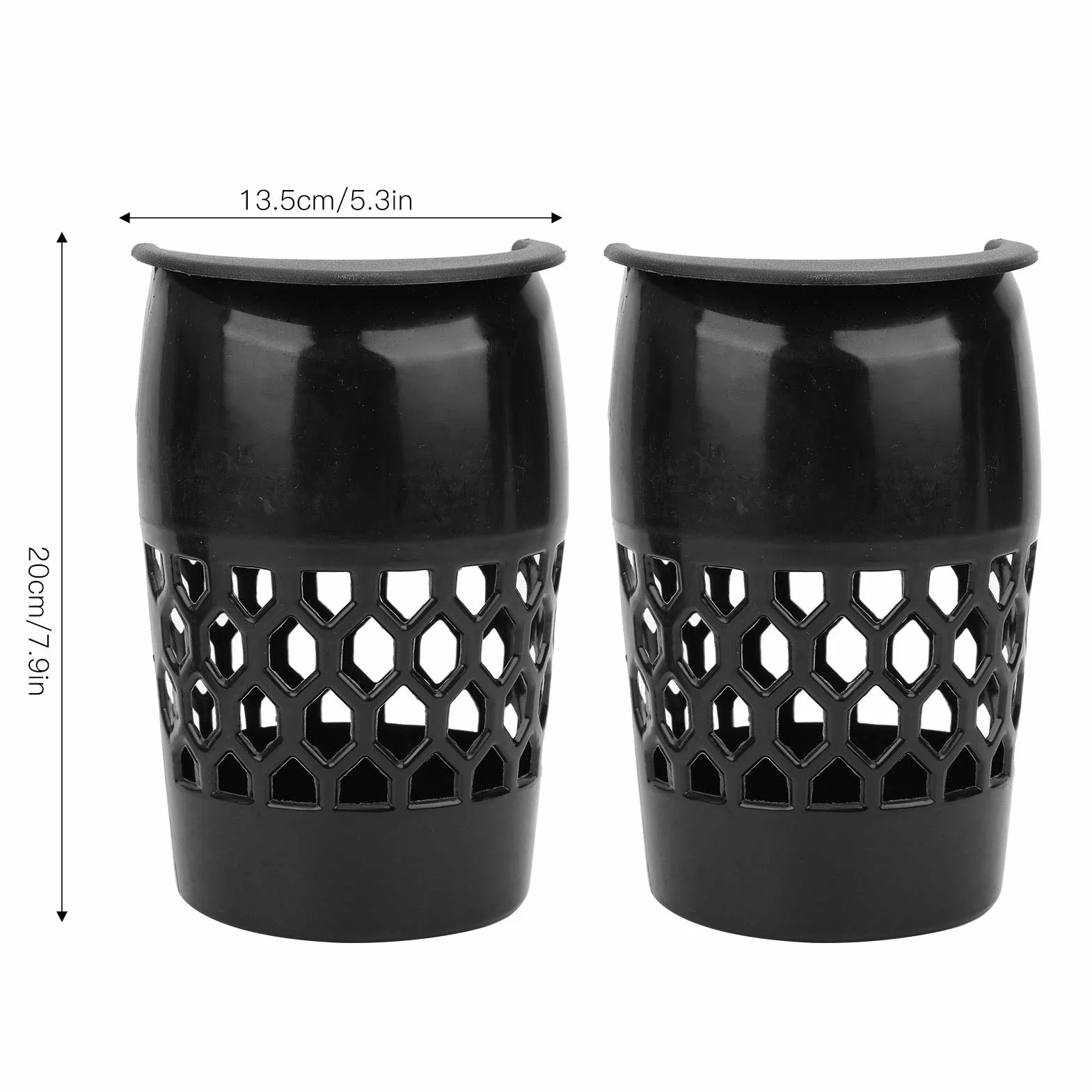 Bolsillos para mesa de billar 6 piezas redes de plástico accesorios