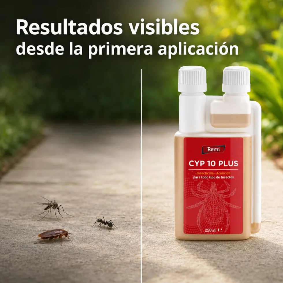 Remi Hogar Insecticida Concentrado CYP 10 PLUS 9,3% Cipermetrina 250 ml