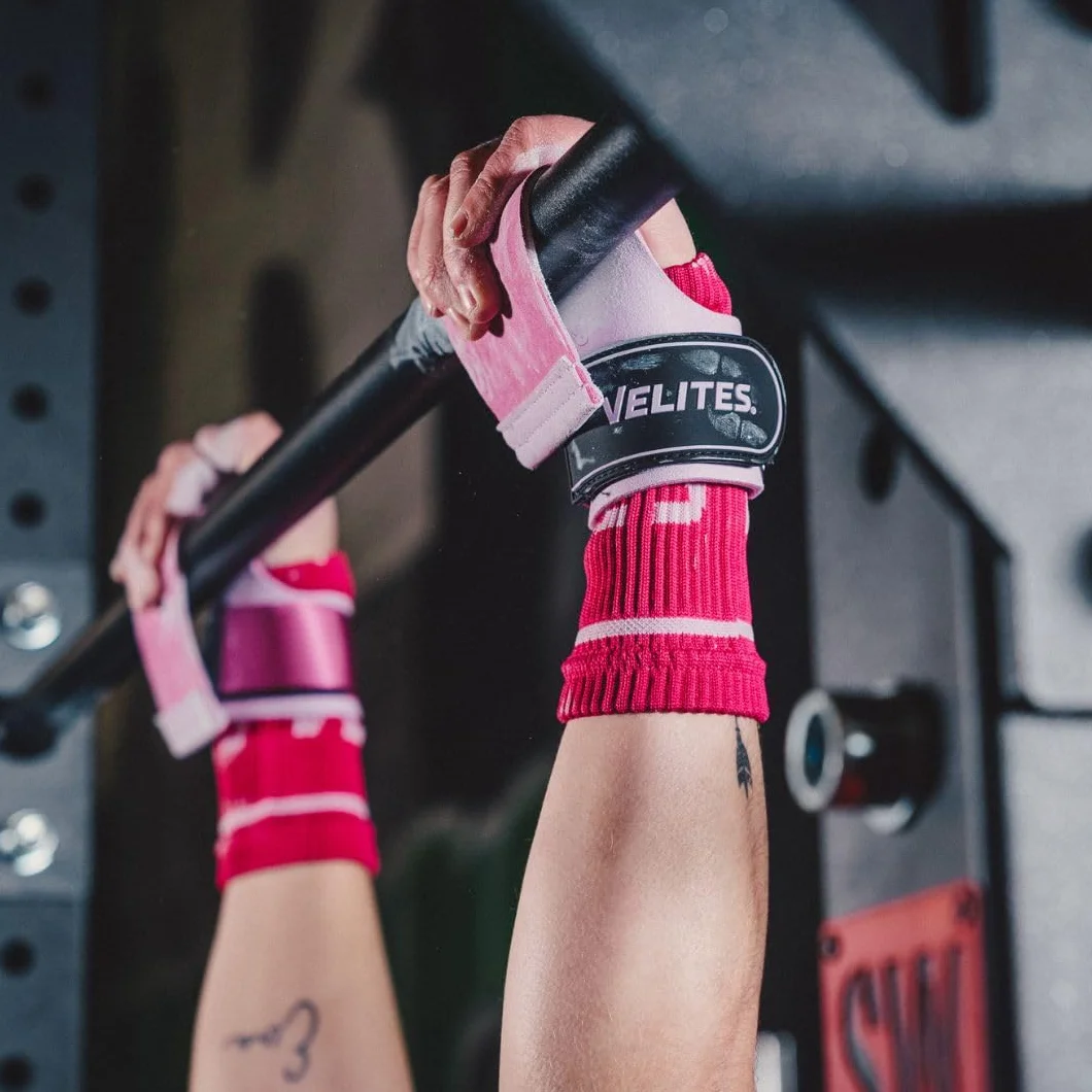 Velites Calleras Quad Pro Oficiales Crossfit® Games Magnesio Muñequeras