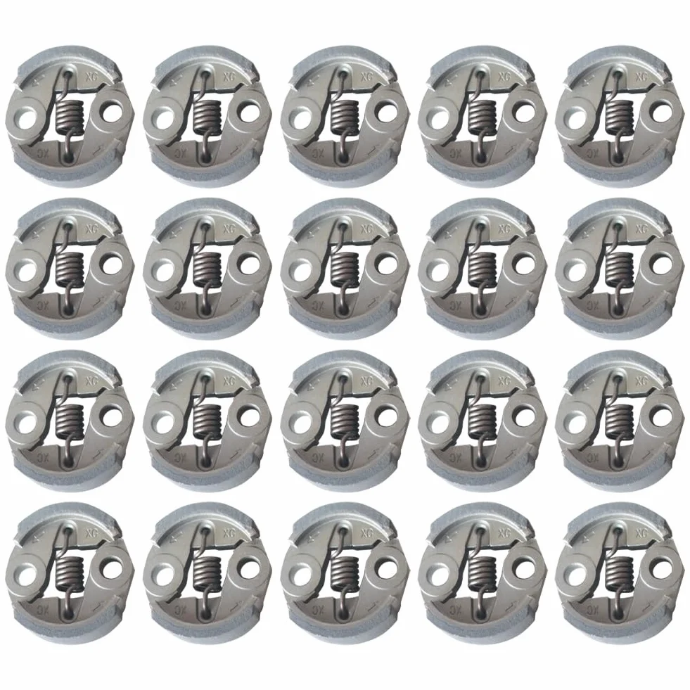 Lisher - Embrague de desbrozadora para abreviatas domésticas, embrague de cortadora de césped 32/34 muelles de embrague de cortadora de setos 52 mm