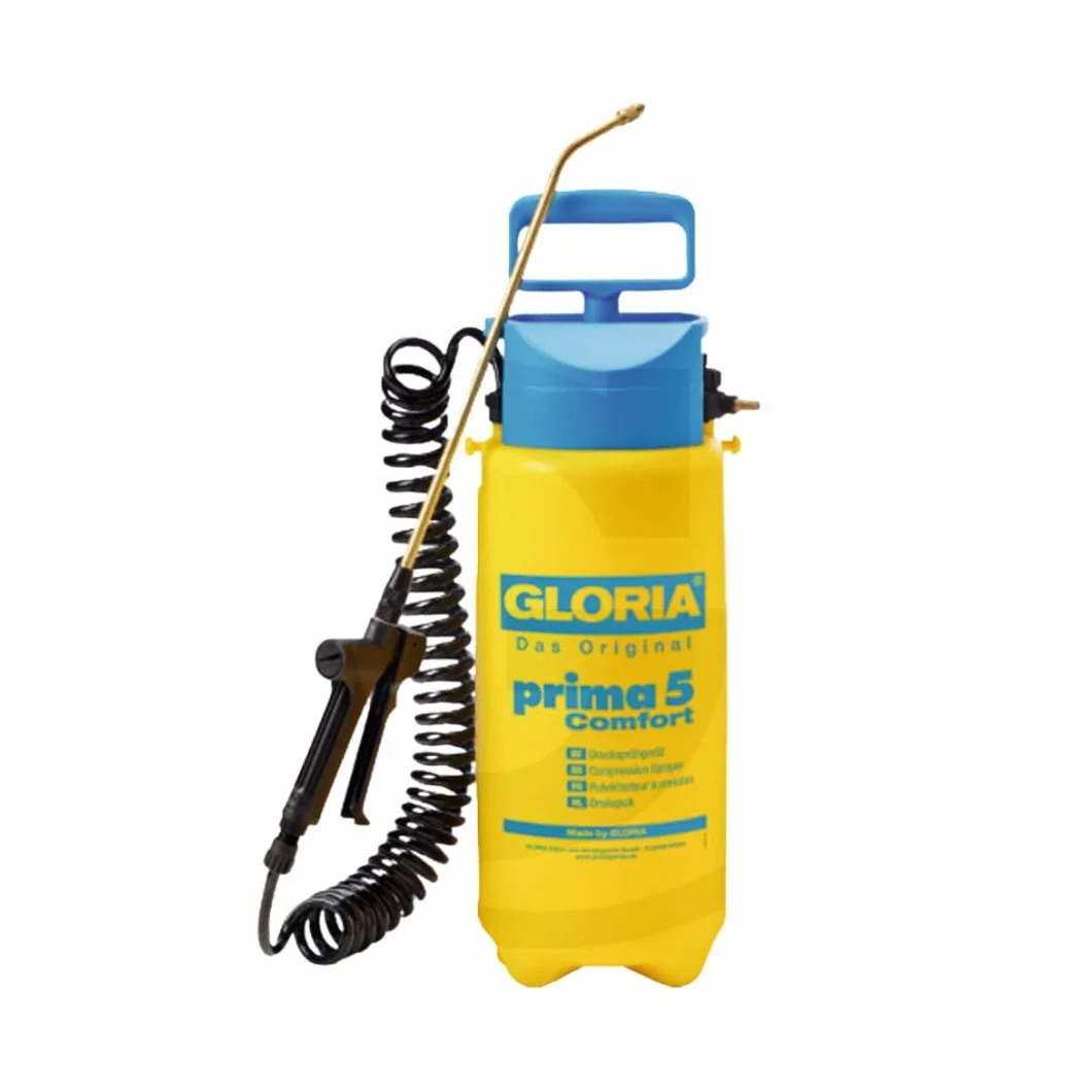 Gloria Pulverizador a Presión Prima 5 Comfort de 5L de Capacidad con una presión de 3 Bar