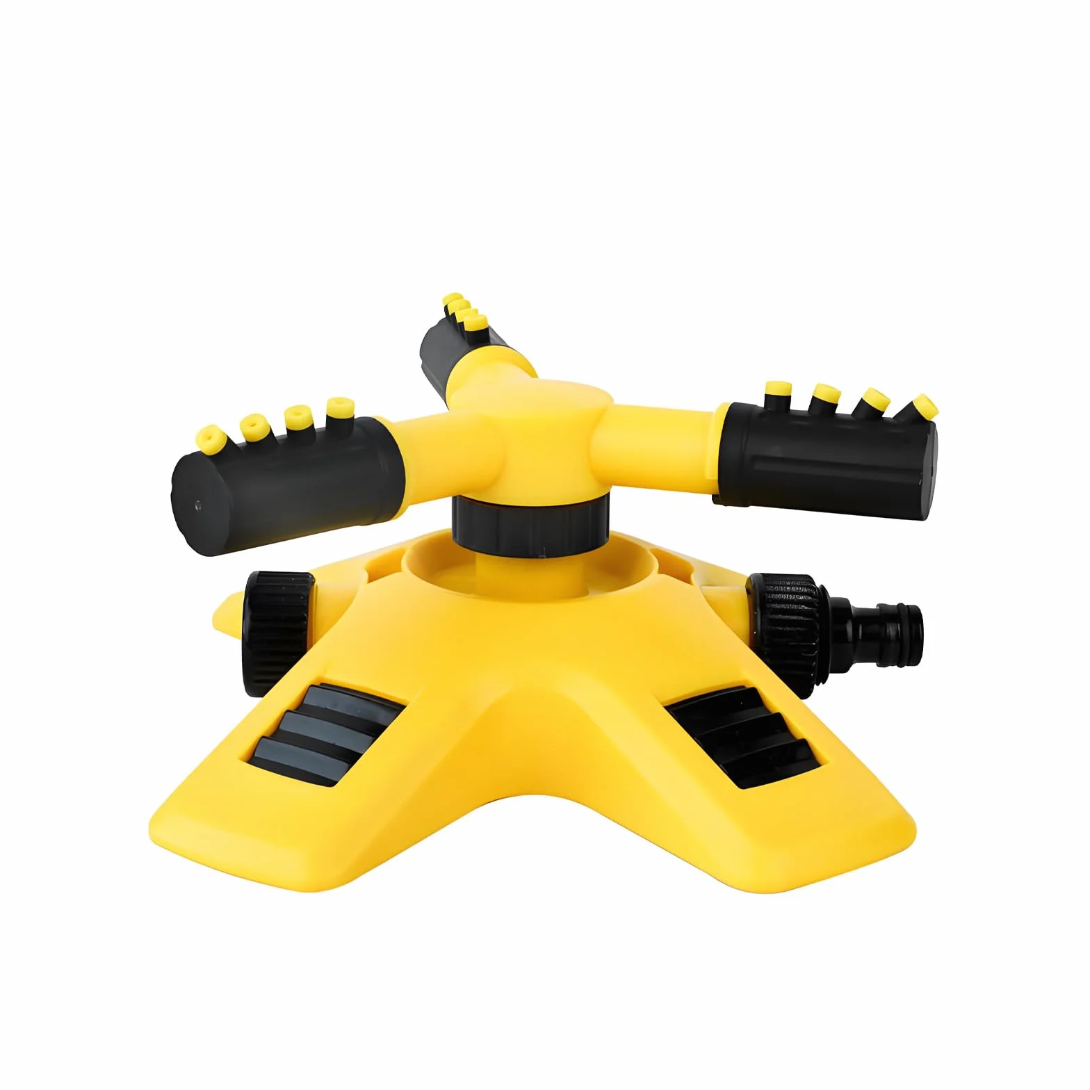 Aspersor de césped con rotación ajustable de 360 grados, versátil sistema de riego de patio con rango de pulverización personalizable para un cuidado eficiente de las plantas de jardín