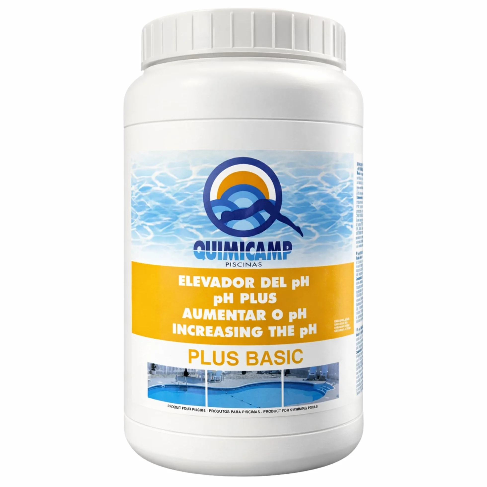Incrementador de pH Granular 2 kg para Piscina