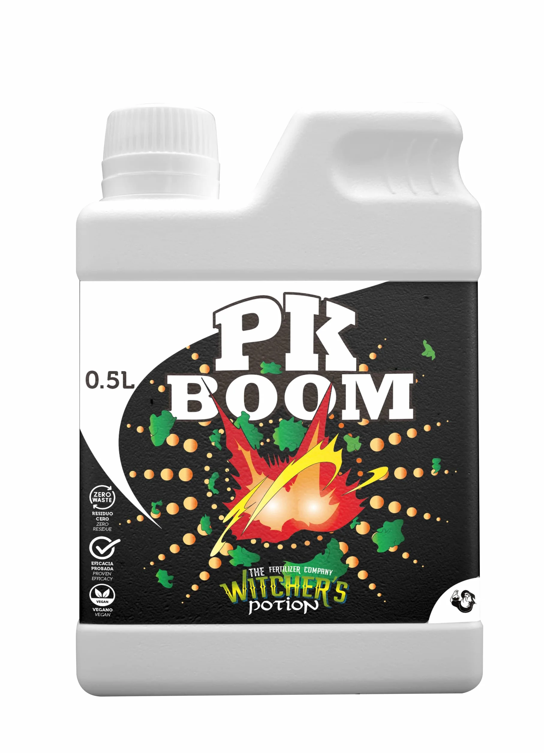 PK BOOM Witcher's Potion Cannaboom 500ml Engorde de Cogollos NPK 3-13-13 con Microelementos Quelatados