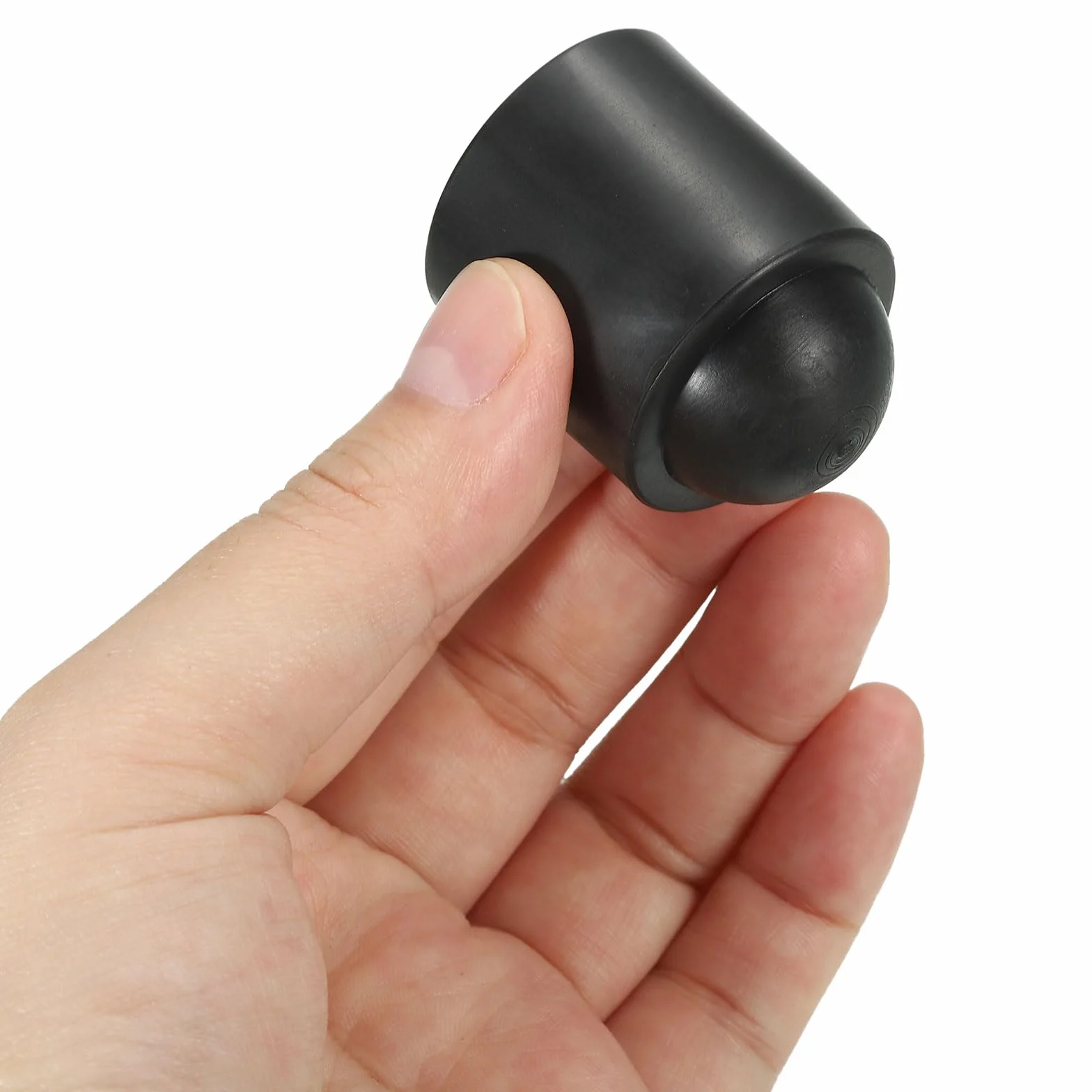 PATIKIL Funda Protectora para Taco de Billar, 5 Piezas Protectores de Goma, Negro