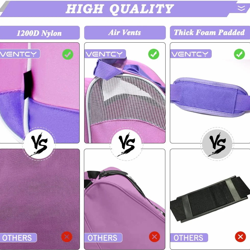 Bolsa para Patines Adulto 4 Ruedas Talla 43 EU