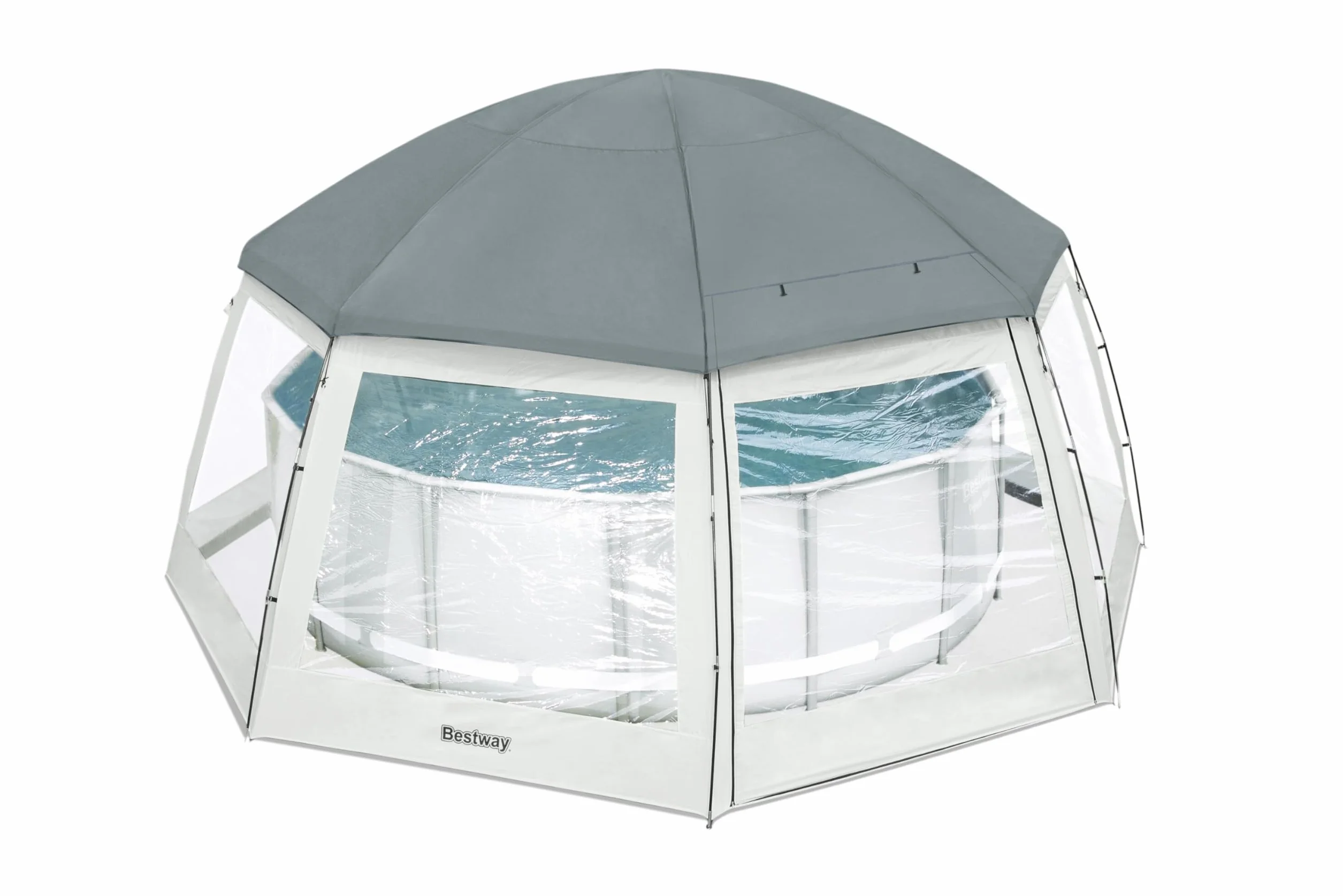 Bestway Cúpula Redonda para Piscina 19'8" x 19'8" x 9'8" (6,00 x 6,00 x 2,95 m)
