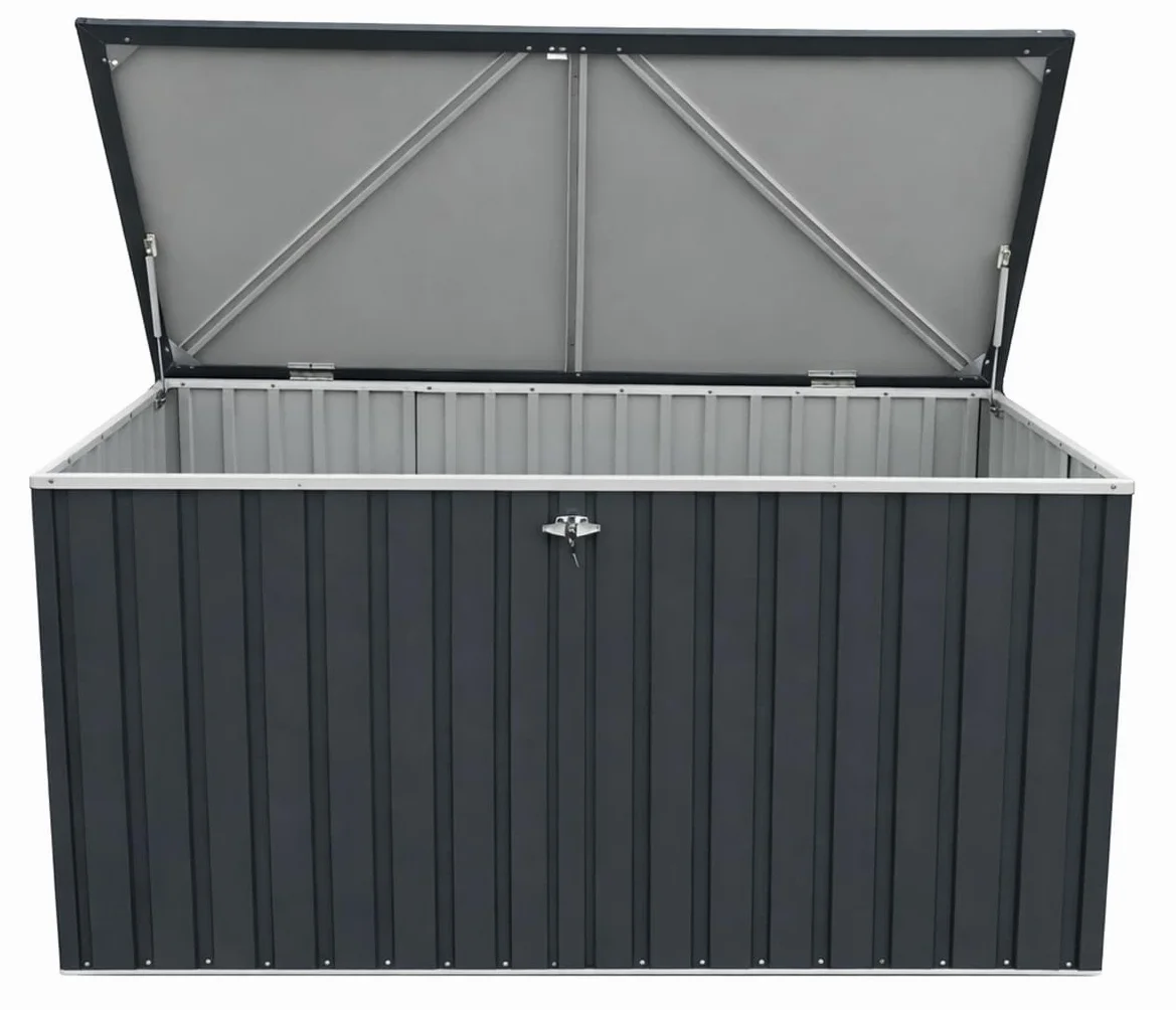 Duramax Caja de cojín y Banco 1,9 (1450) con Cilindro de Gas hidráulico, Antracita Metal