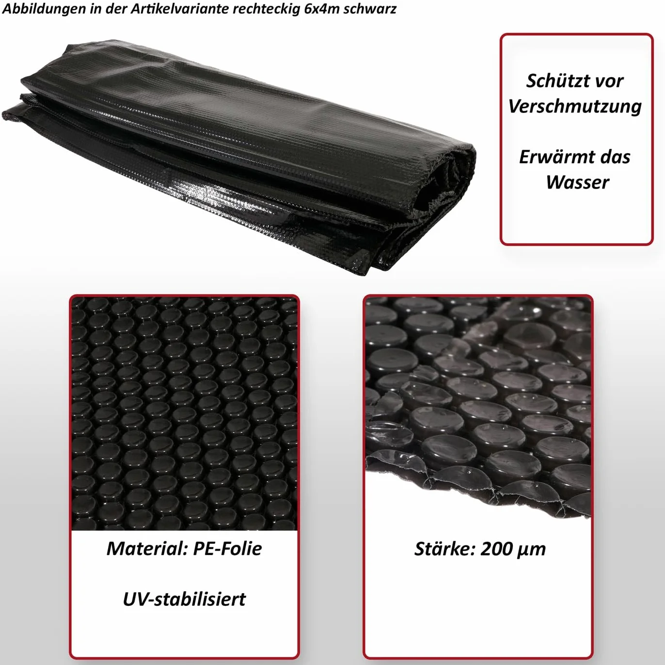 Medipool Manta solar para piscinas 4,5 m 4,57 m