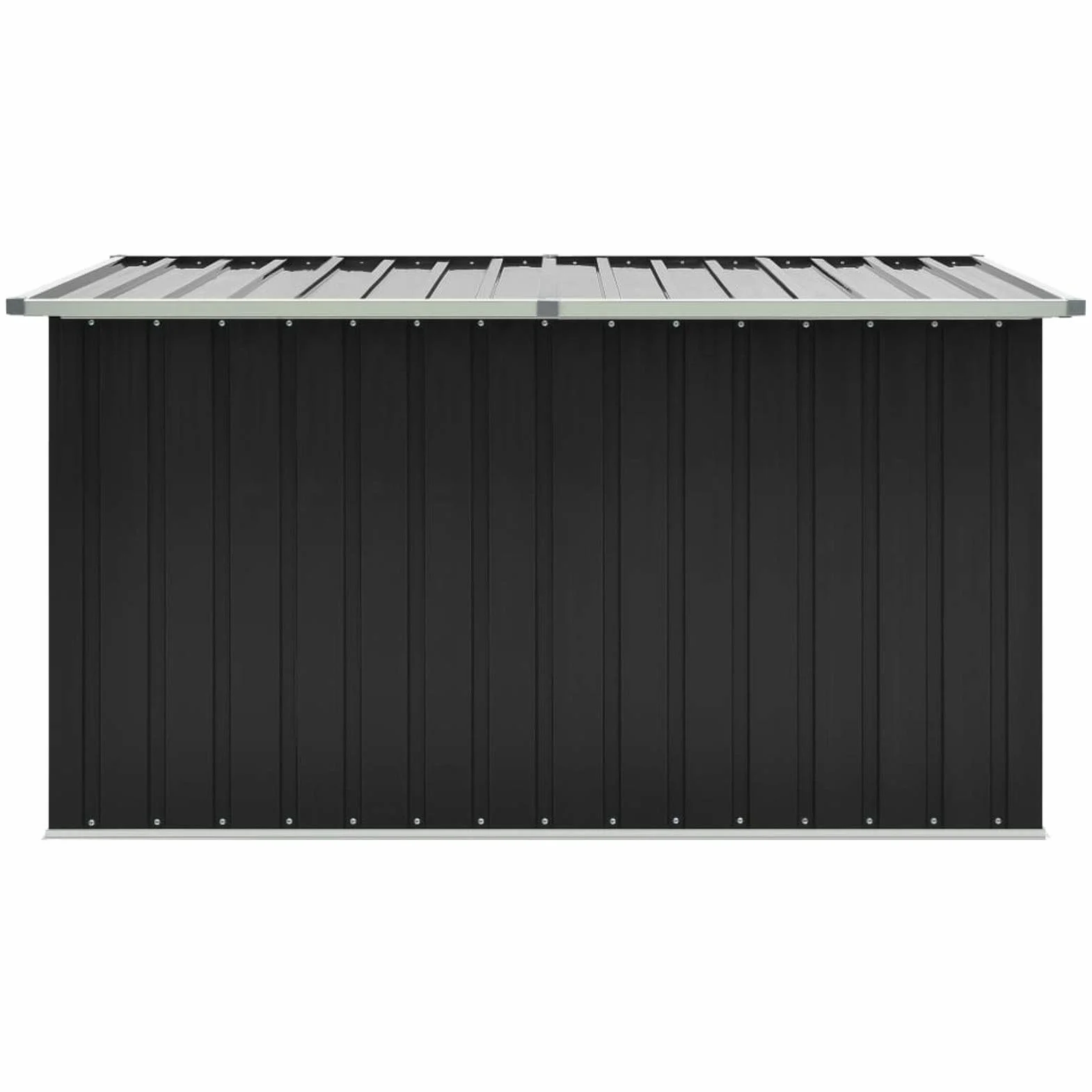 Gecheer Baúl de Jardín Antracita 171x99x93 cm Caja de Almacenamiento Exterior