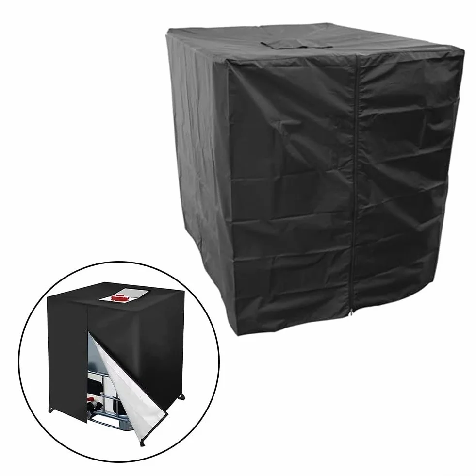 Cubierta para tanque de agua IBC 210D impermeable 600L 120x80x100